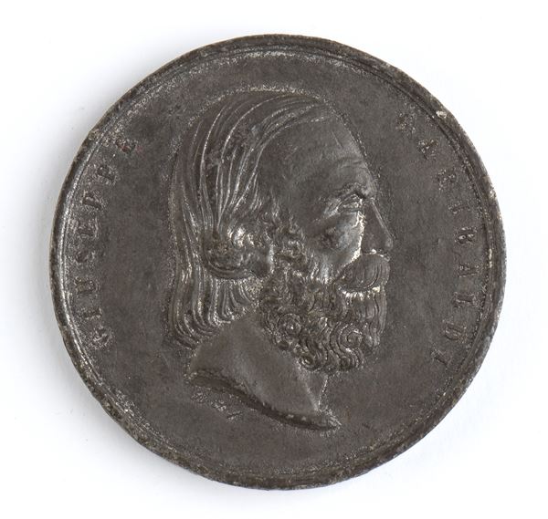 Medaglia raffigurante Giuseppe Garibaldi