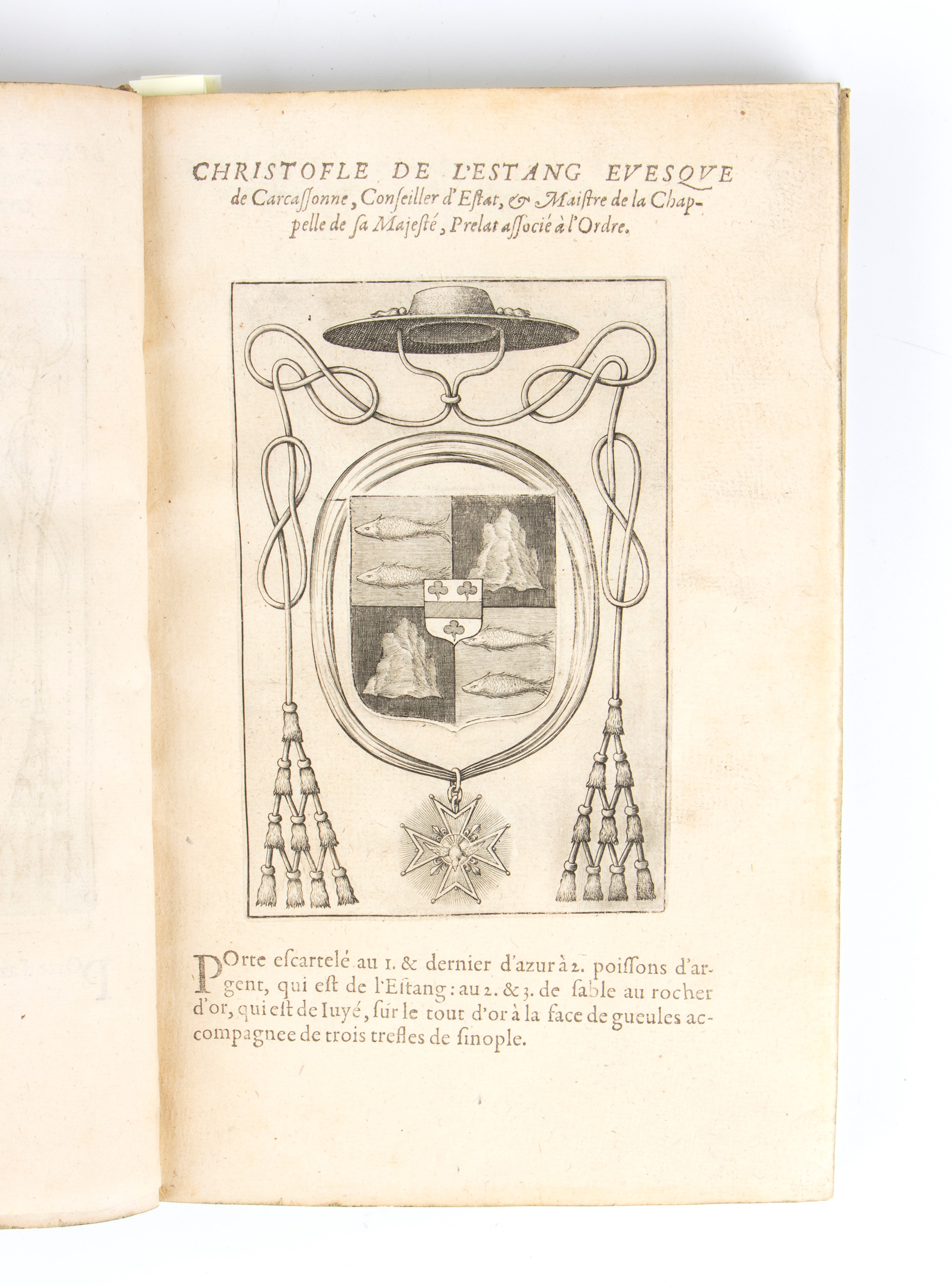 Morin Jacques Les Armes & Blasons Des Chevaliers De L’ Ordre di Saint Esprit Créez Par Louis XIII...