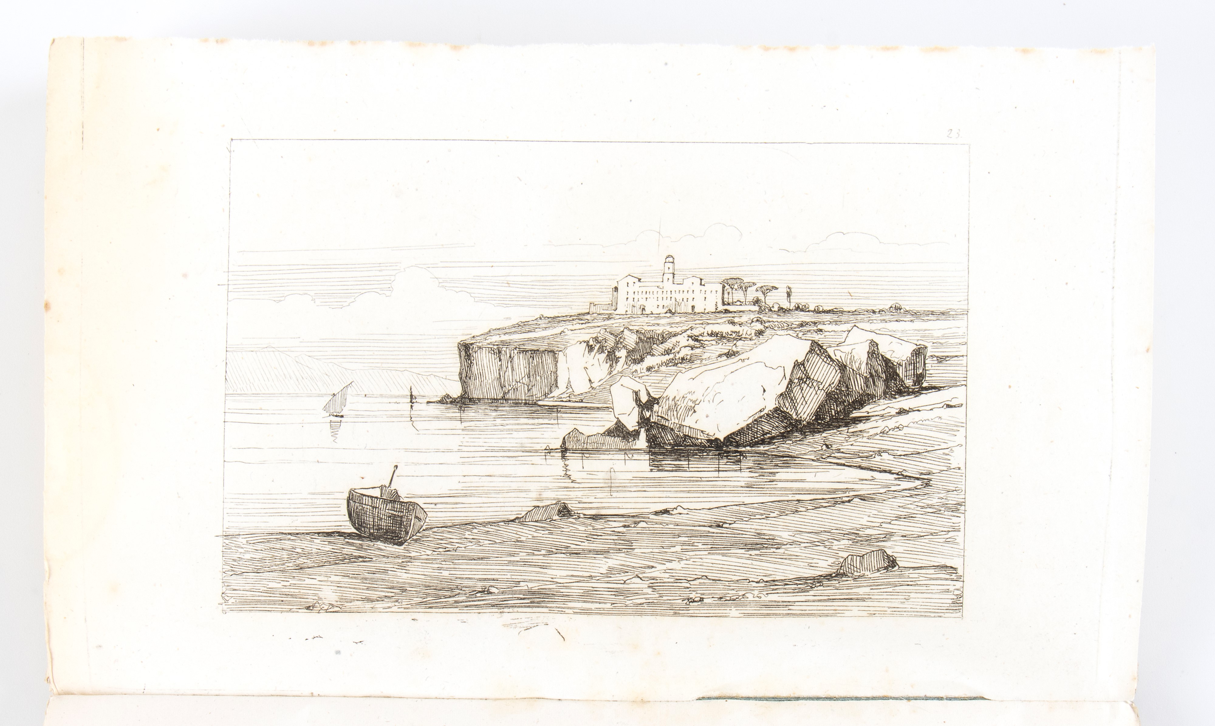 Alvino Francesco. Viaggio da Napoli a Castellammare. Napoli 1845