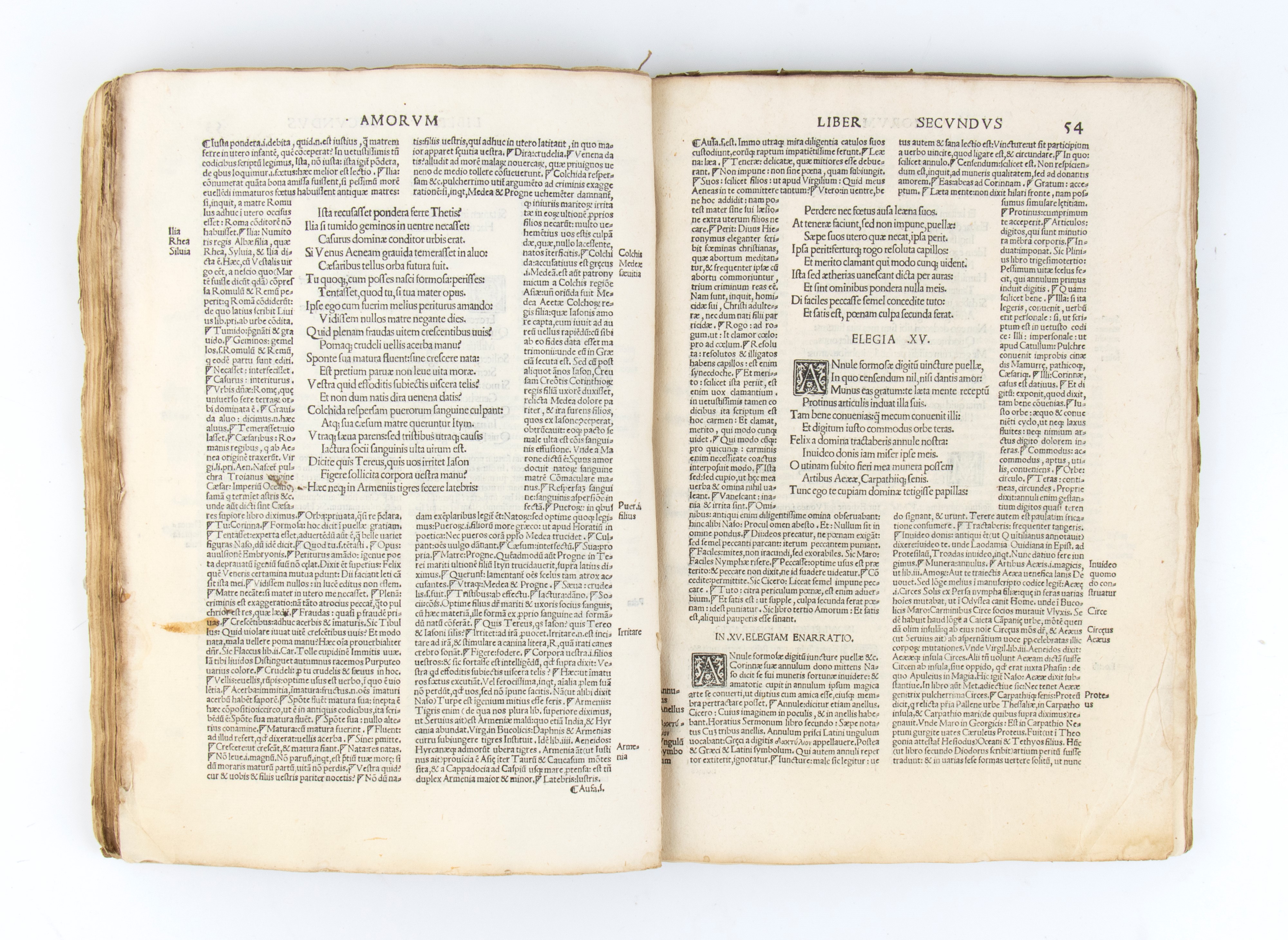 Ovidius Publius Amorum Libri Tres. De Medicamine Faciei Libellus Et Nux