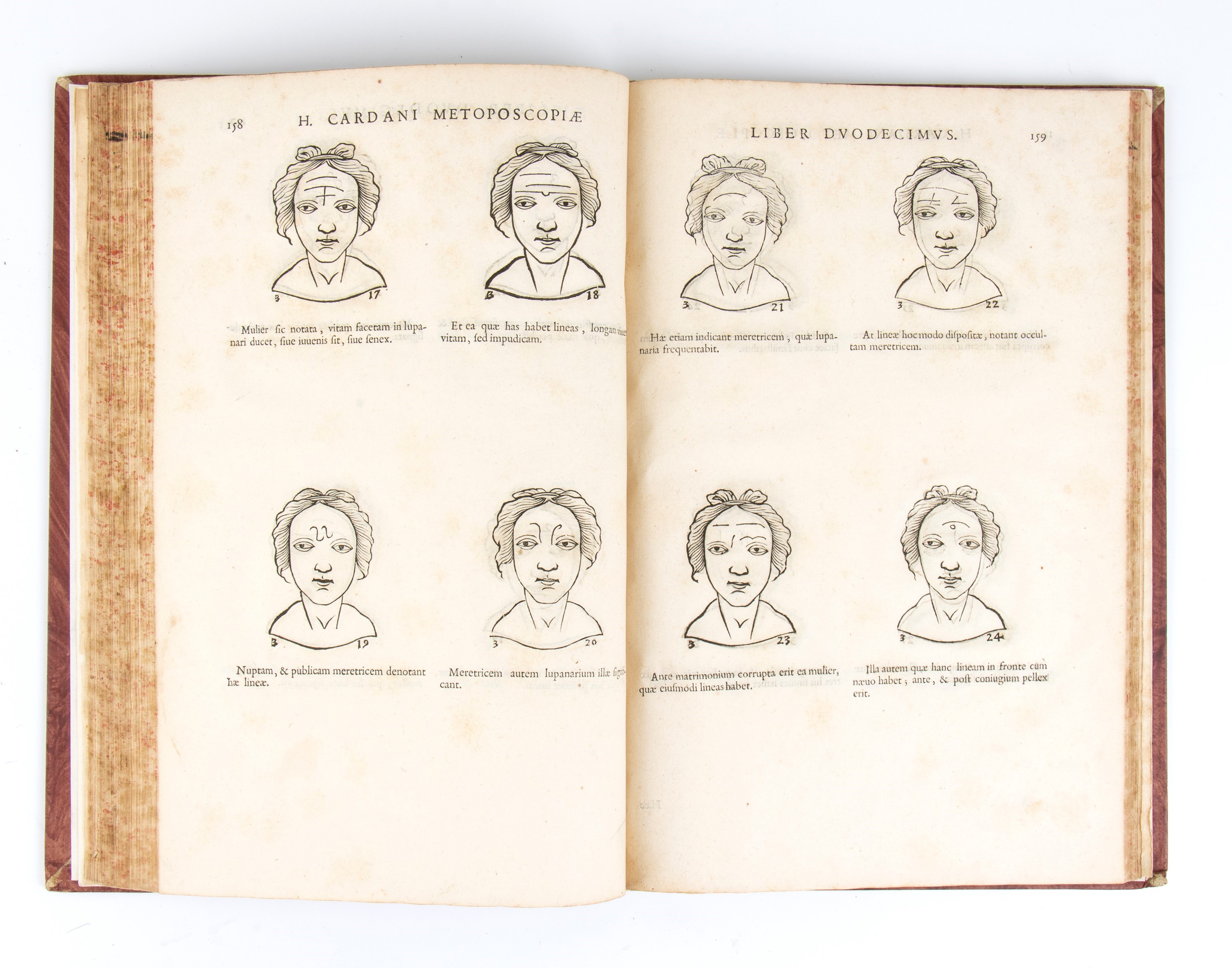 Hieronimus Cardanus. Metoposcopia, Libris Tredecim, Et Octingentis Faciaei Humanae Eiconibus Comp...