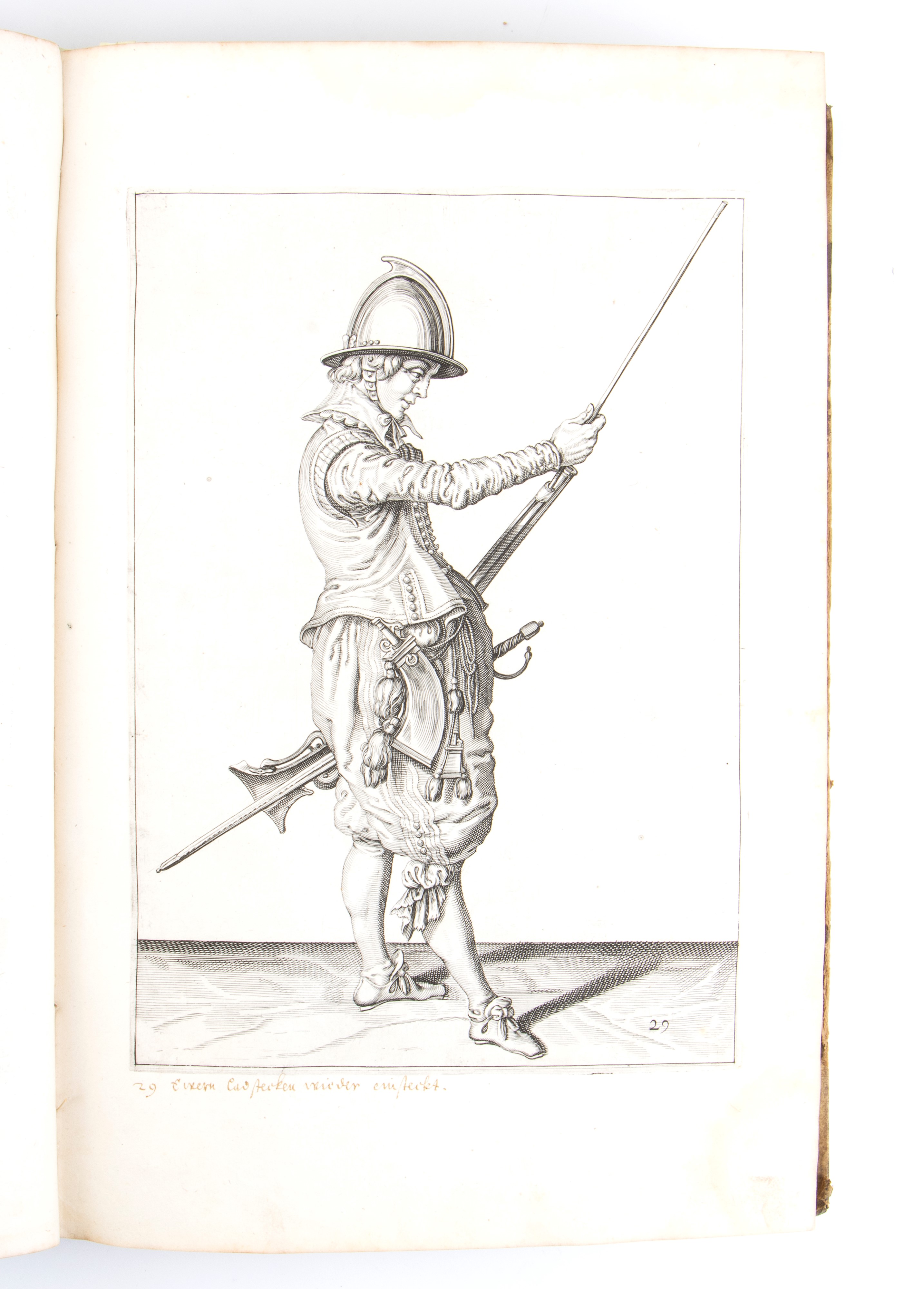 Gheyn, Jacques De II. Waffenhandlung Von Den Rören. Musquetten Undt Spiessen. Graven Hagen in Hol...