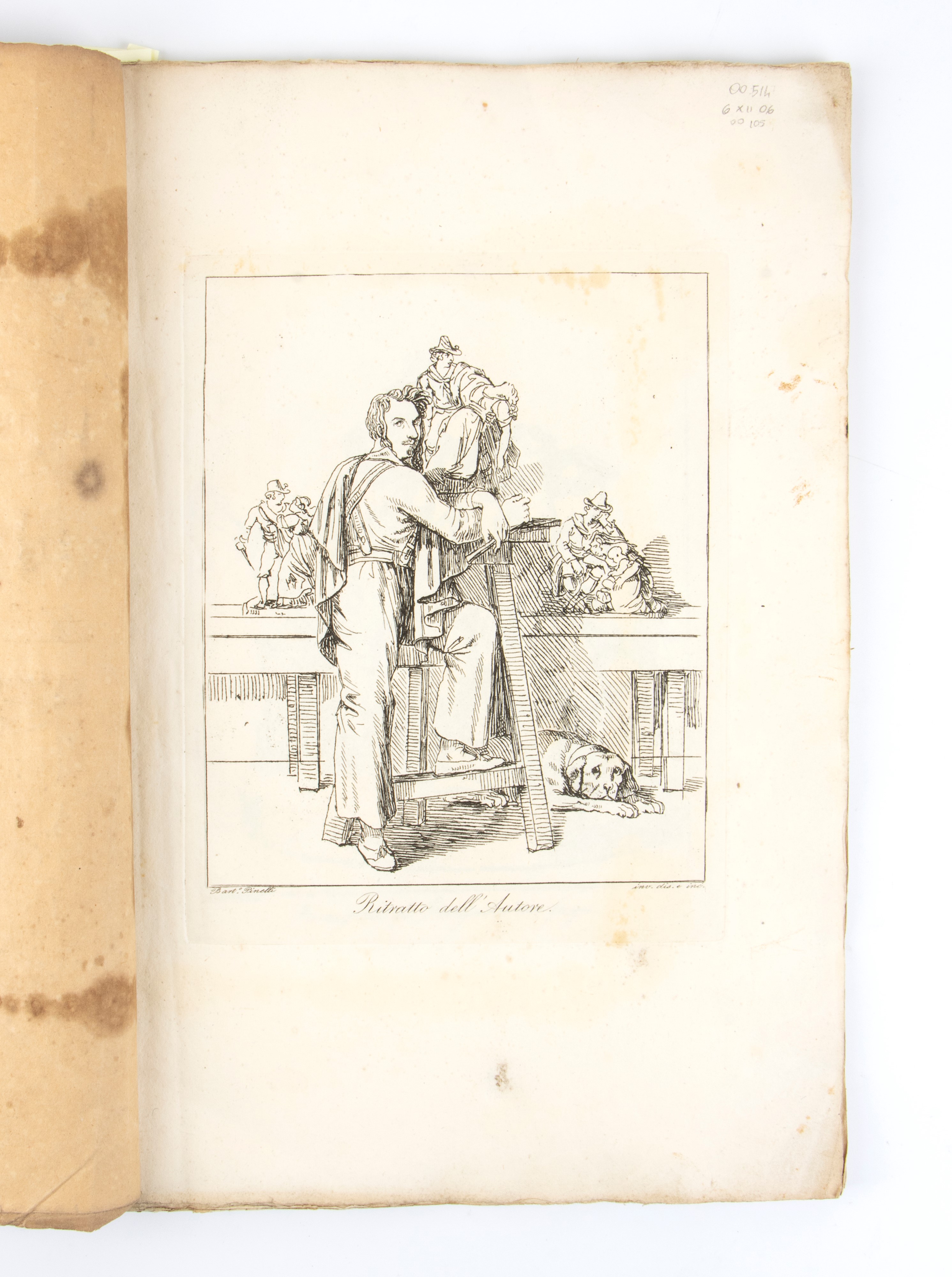 Pinelli, Bartolomeo. Gruppi Pittoreschi Modellati in Terra Cotta / da Bartolomeo Pinelli ed Incis...