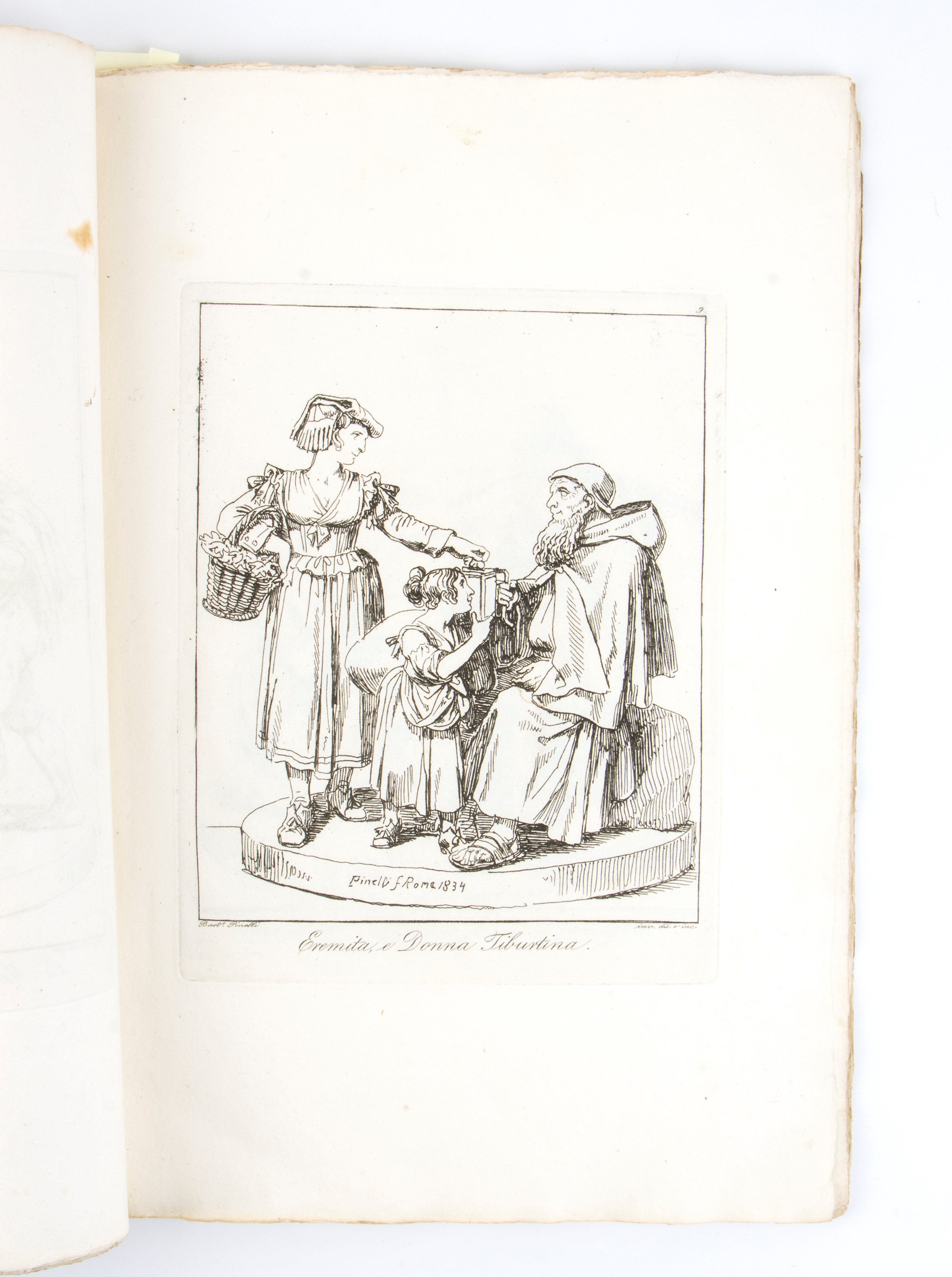 Pinelli, Bartolomeo. Gruppi Pittoreschi Modellati in Terra Cotta / da Bartolomeo Pinelli ed Incis...