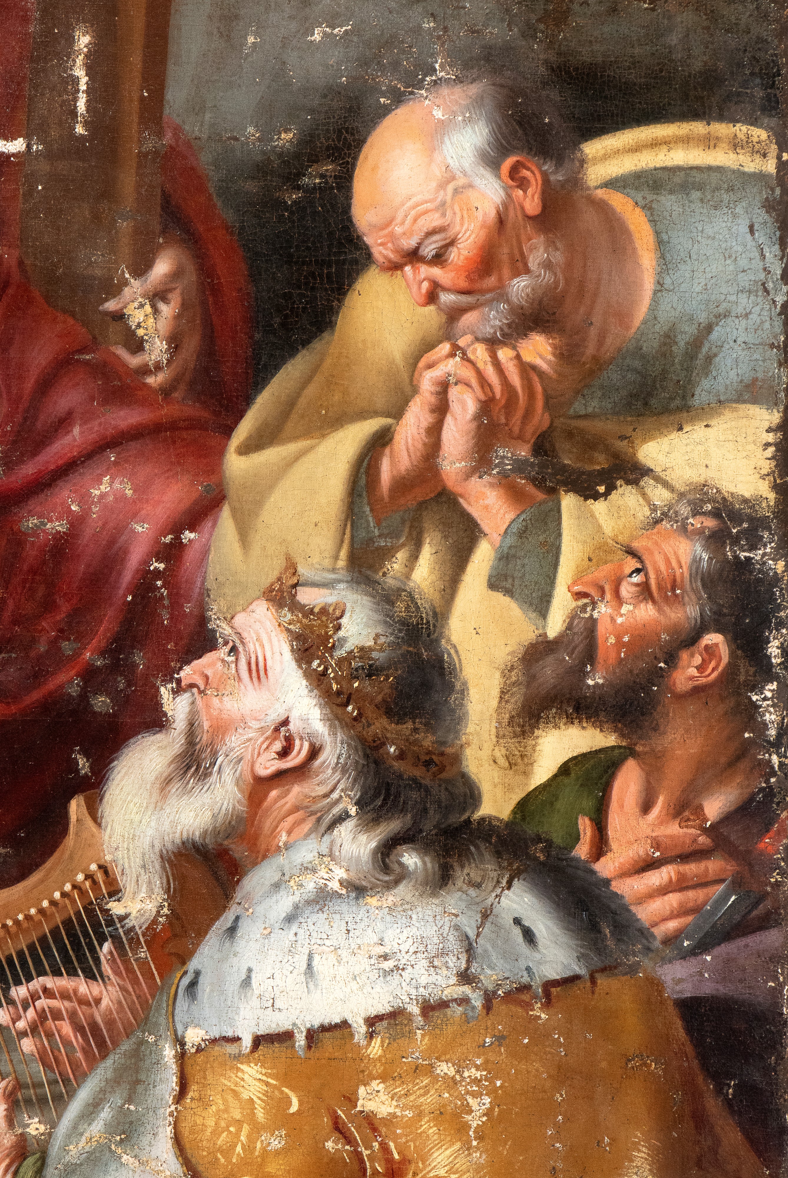 Artista Fiammingo, XVII Secolo - Cristo e i Peccatori Penitenti