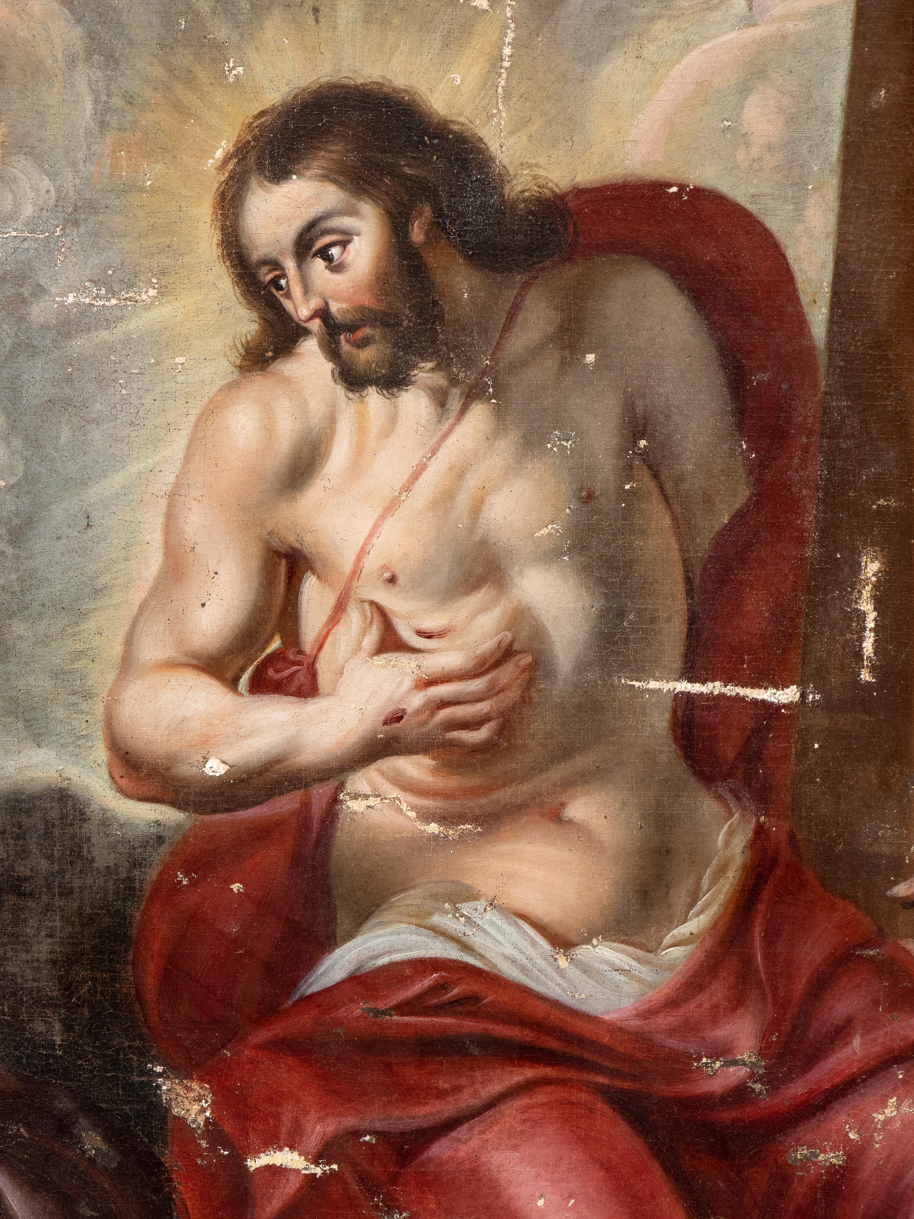 Artista Fiammingo, XVII Secolo - Cristo e i Peccatori Penitenti