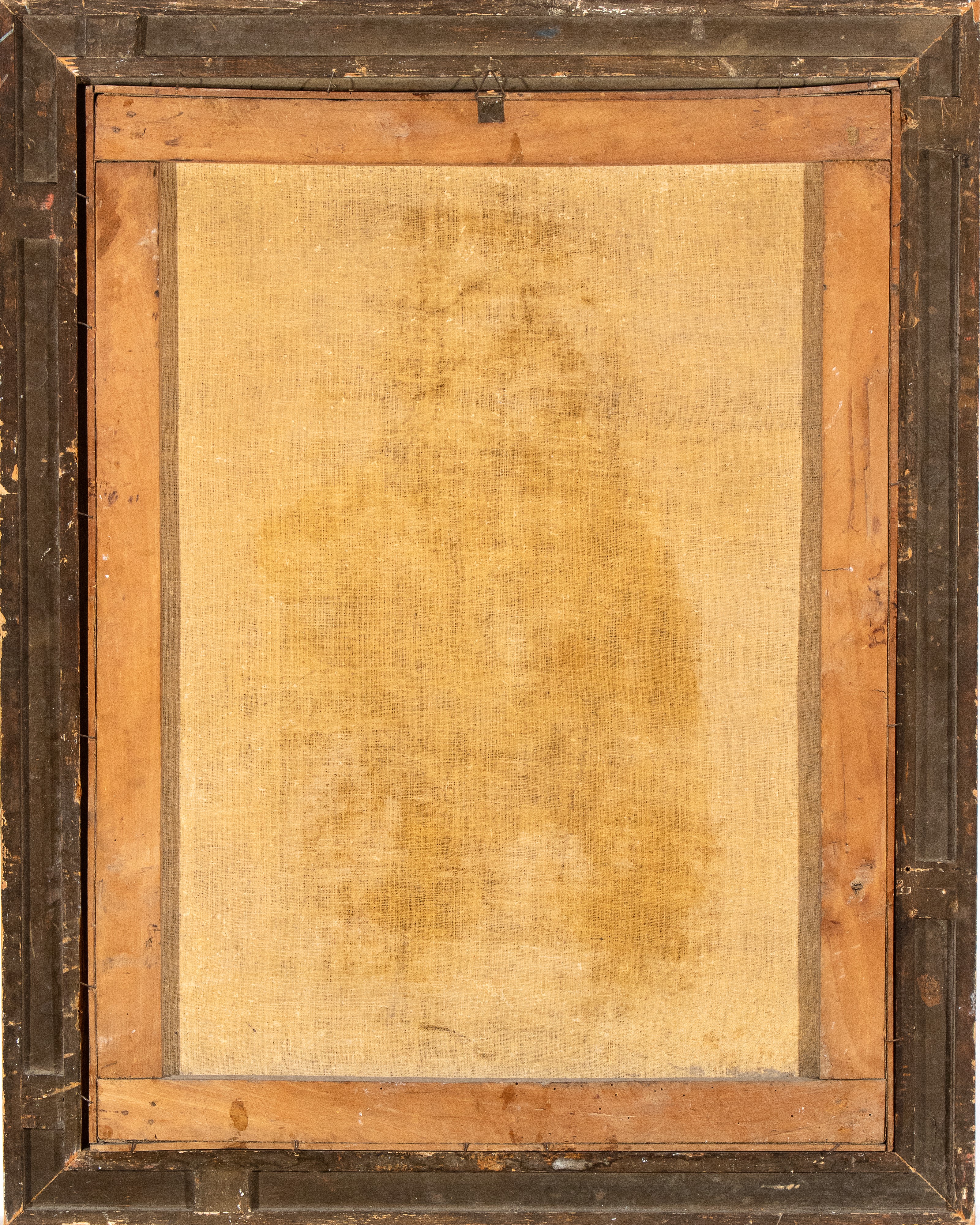 Artista Napoletano, XVII Secolo - Eremita con Bastone e Rosario
