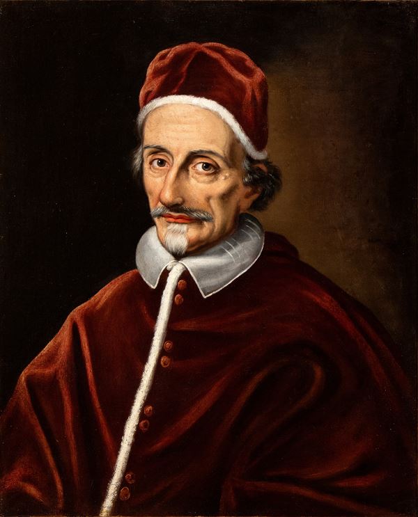 Artista attivo a Roma, ultimo quarto XVII secolo - Portrait of Pope Innocent XI