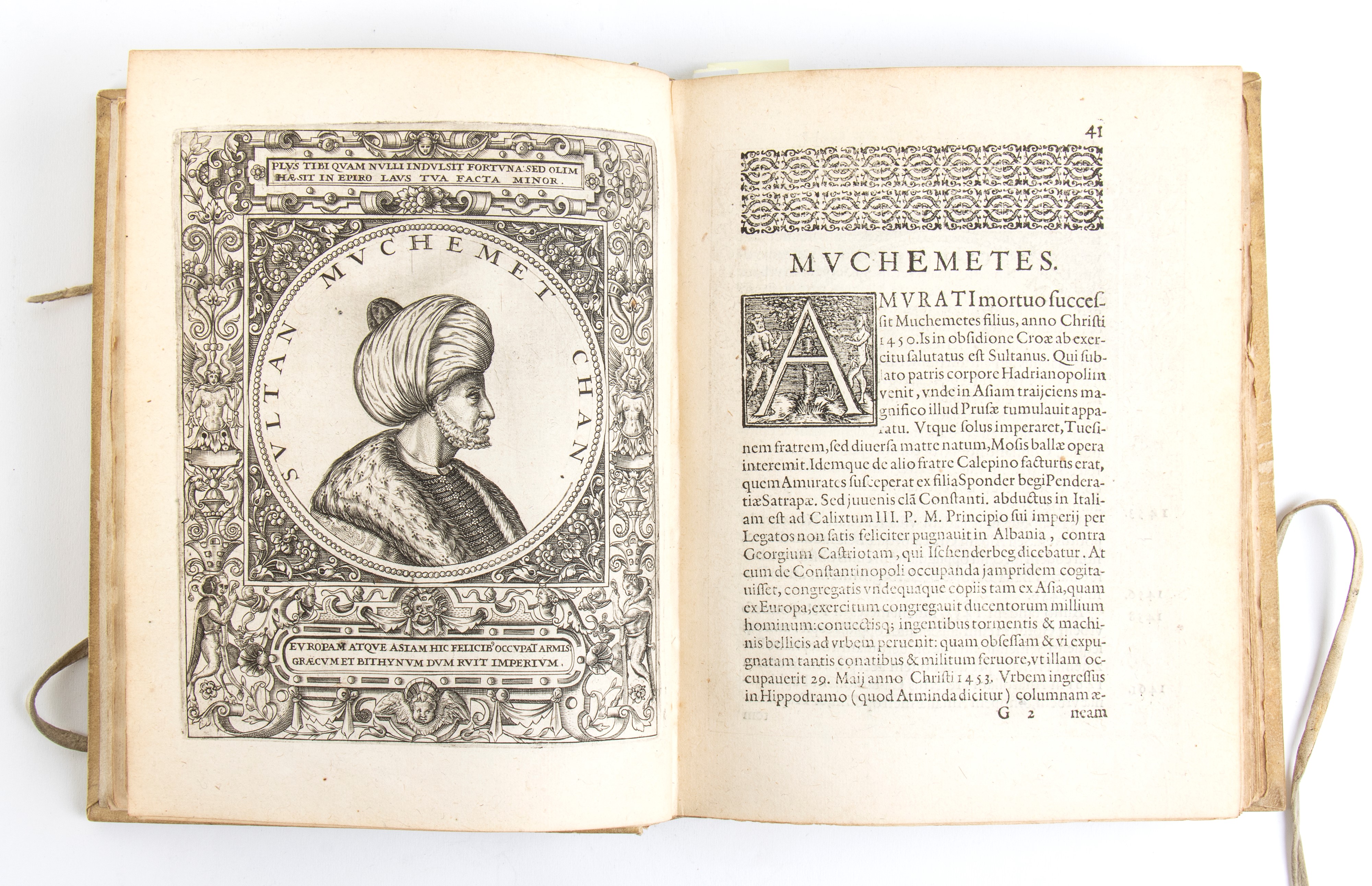 Boissard Jean Jacques. Vitae Et Icones Sultanorum Turcicorum Principum Persarum. Francoforte 1596