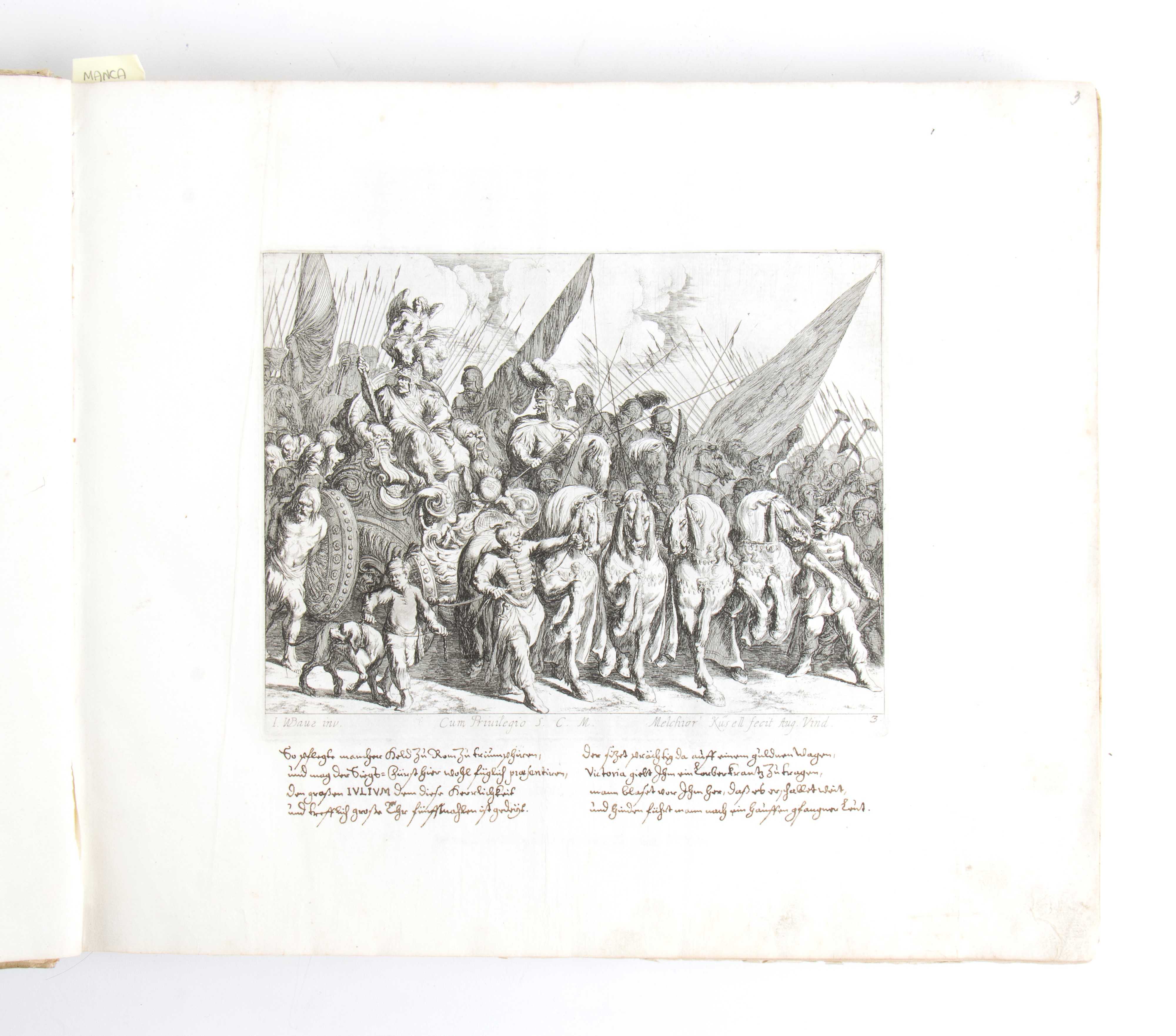 Melchior Küsel - Ioannis Guilielmi Baurn. Iconographia... Augustae Vindelicorum 1670