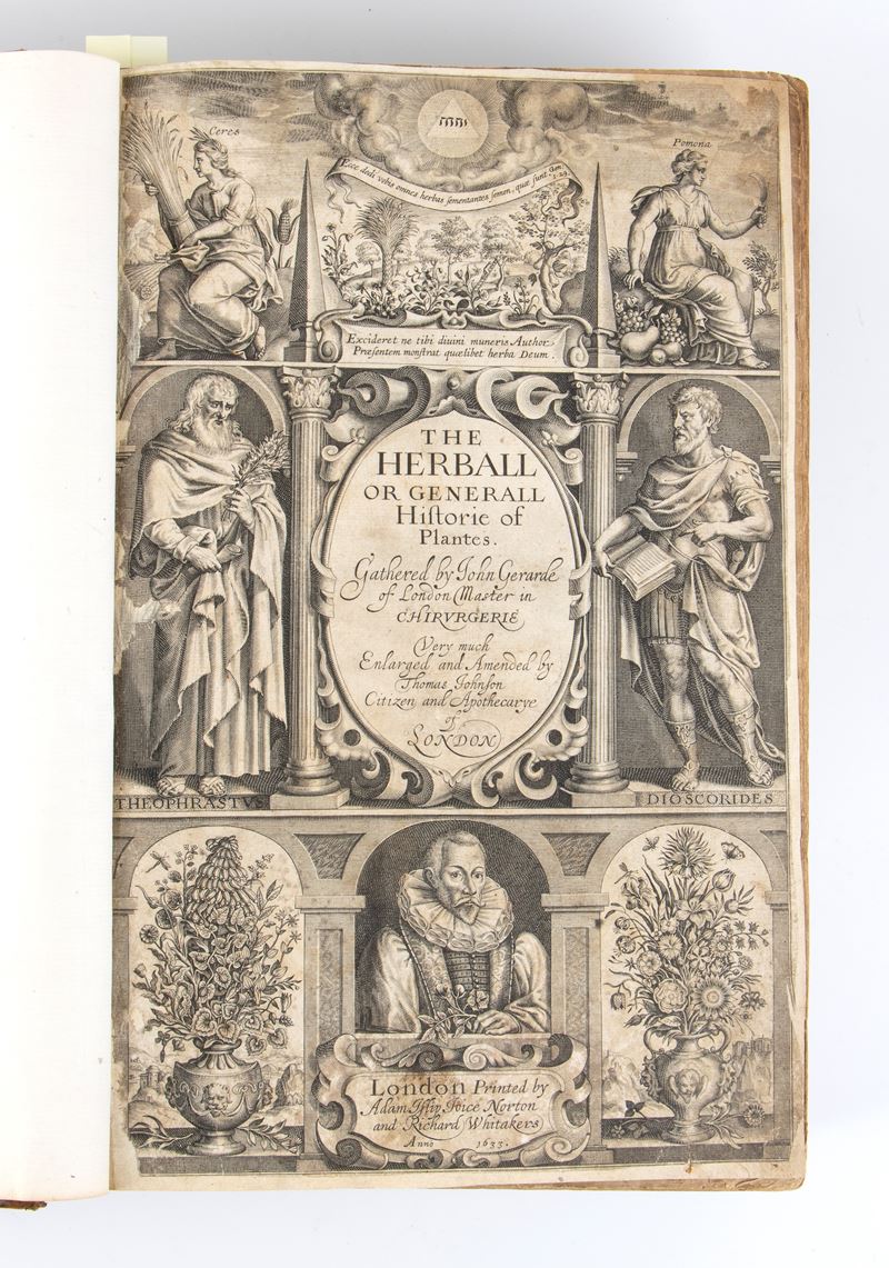 Gerard John. The Herball Or General Historie Of Plantes. London 1633