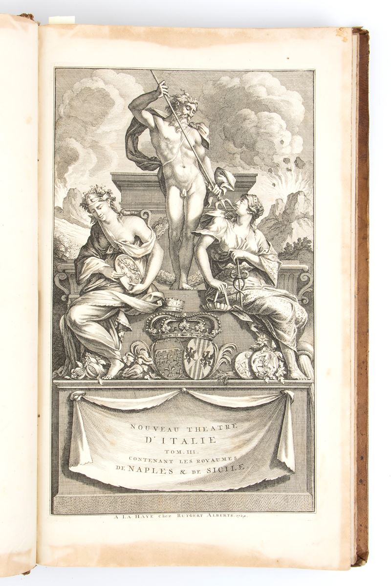 Blaeu Johannes. Novum Italiae Theatrum. The Hague 1724