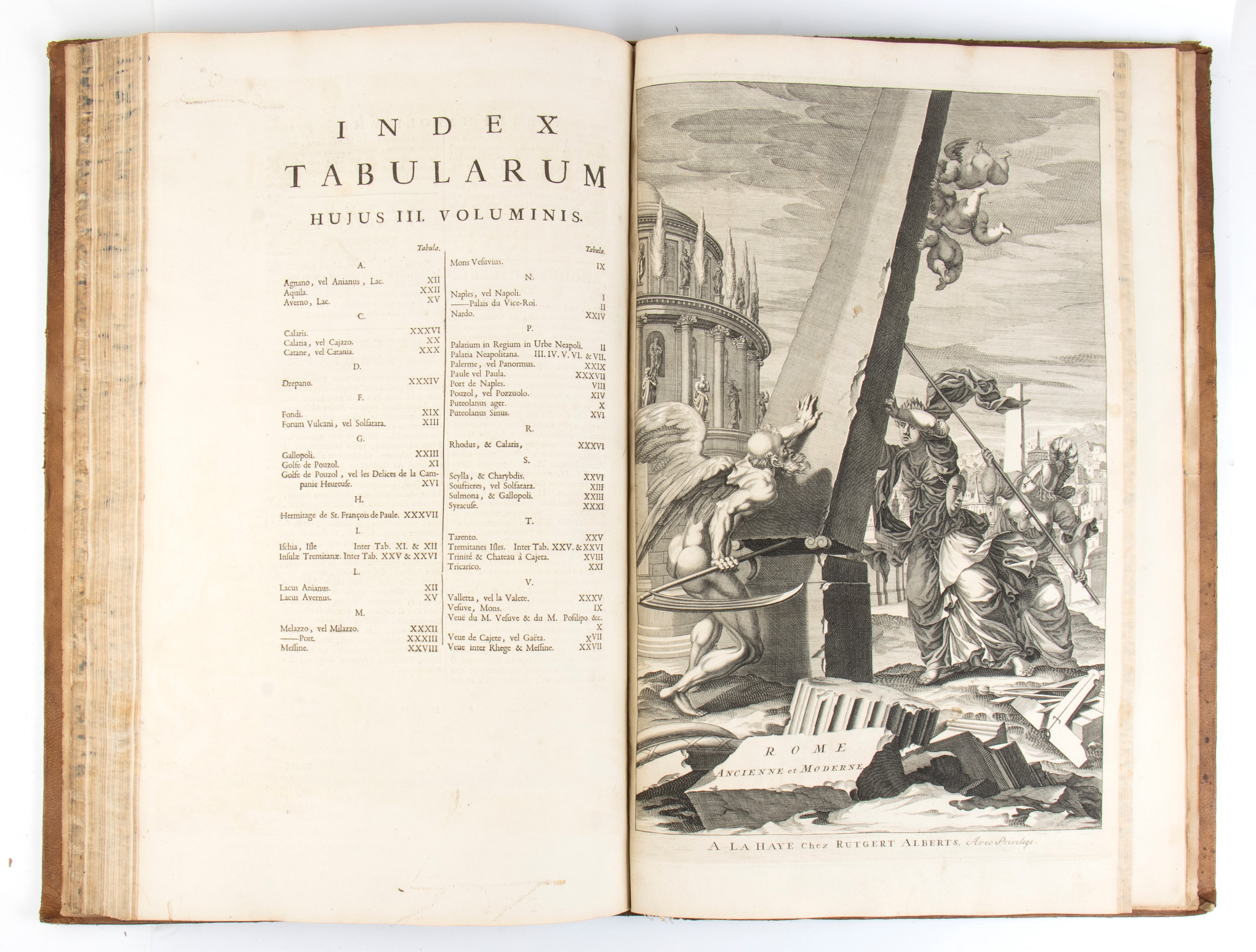 Blaeu Johannes. Novum Italiae Theatrum. The Hague 1724