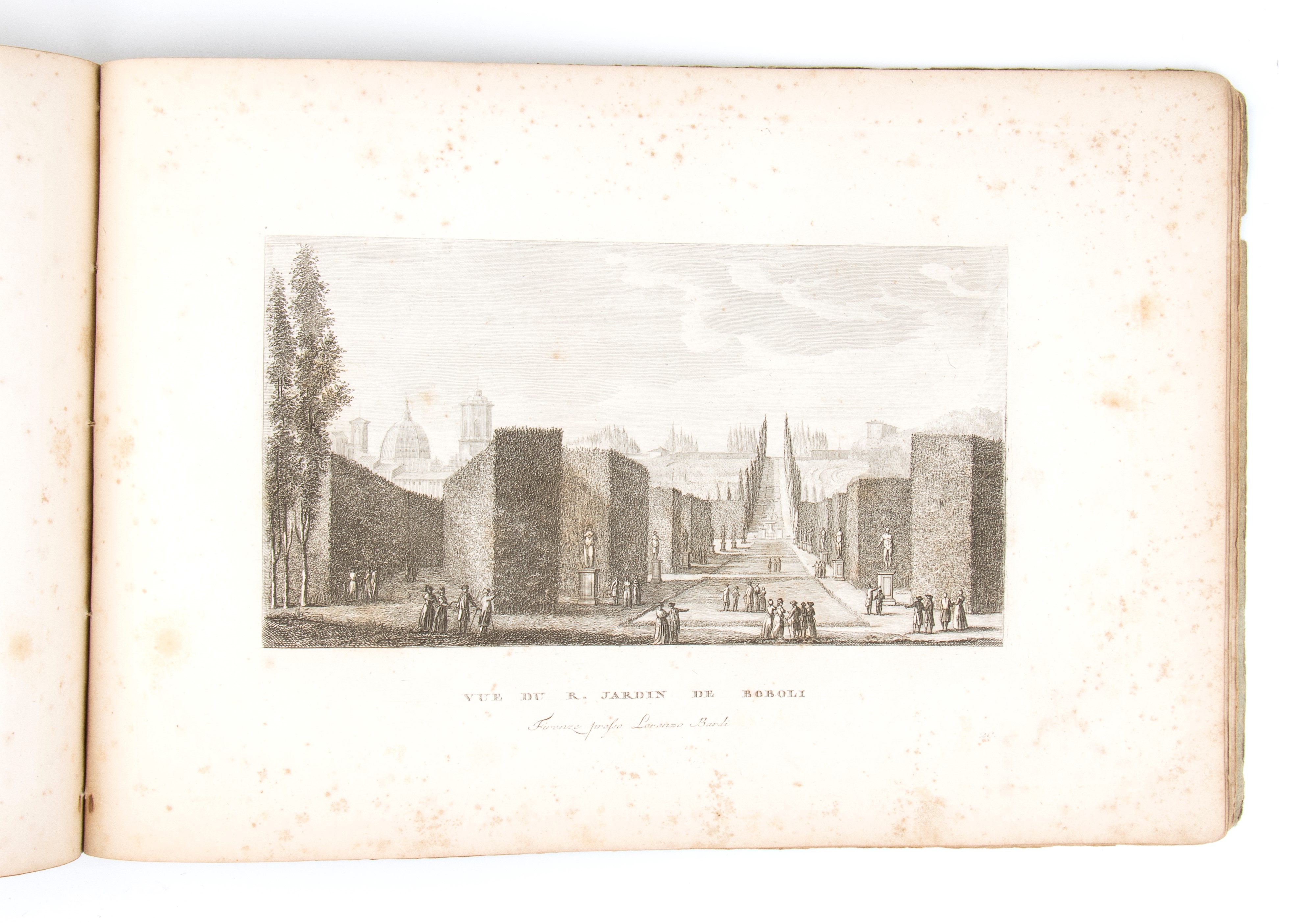 Zocchi Giuseppe. Vedute Principali della Citta di Firenze. Firenze s.D. ma Presumilbilmente 1818