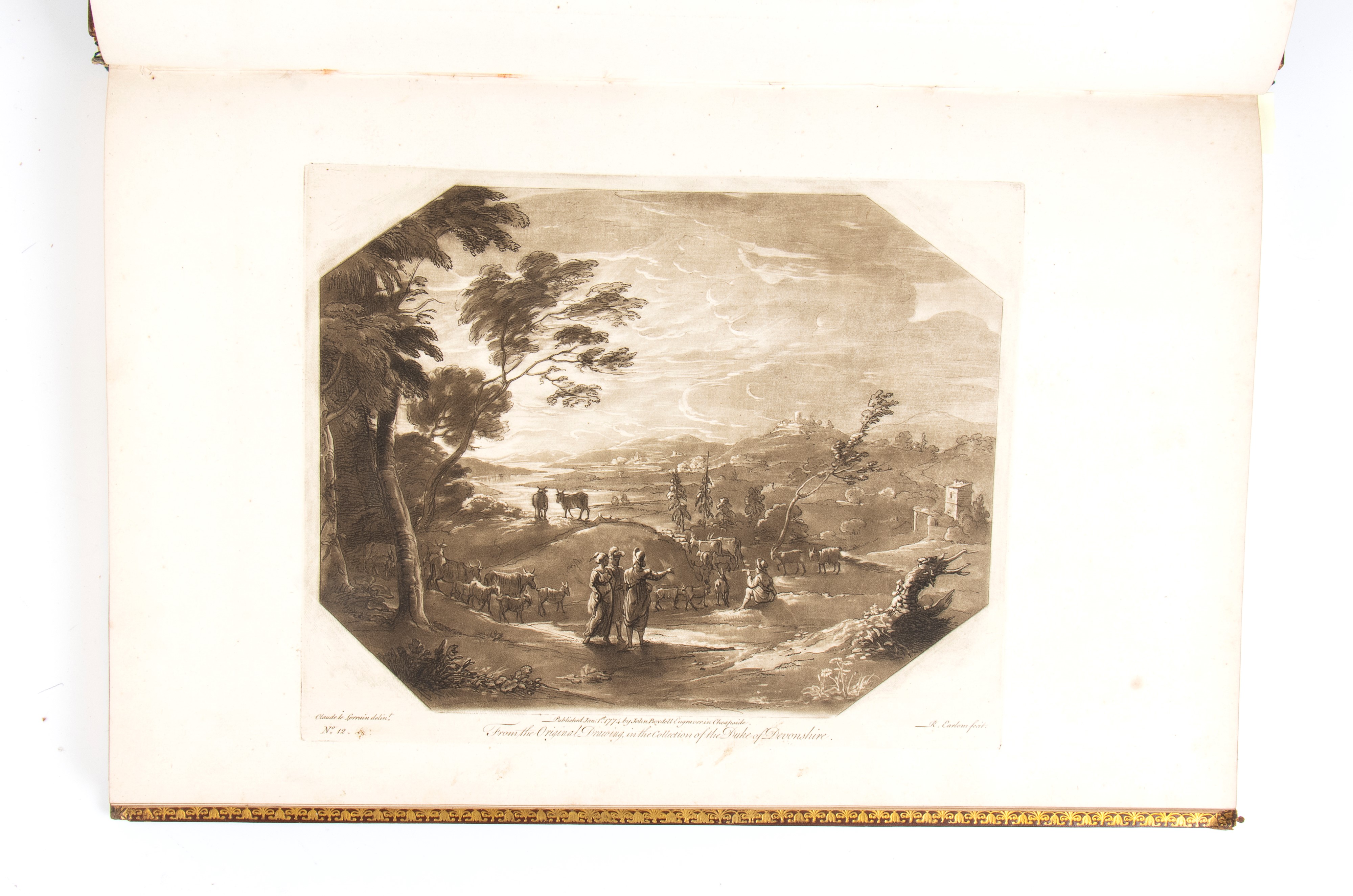 Claude Gellée. Richard Earlom Liber Veritas Or a Collection Of Two Hundred Prints After The Origi...