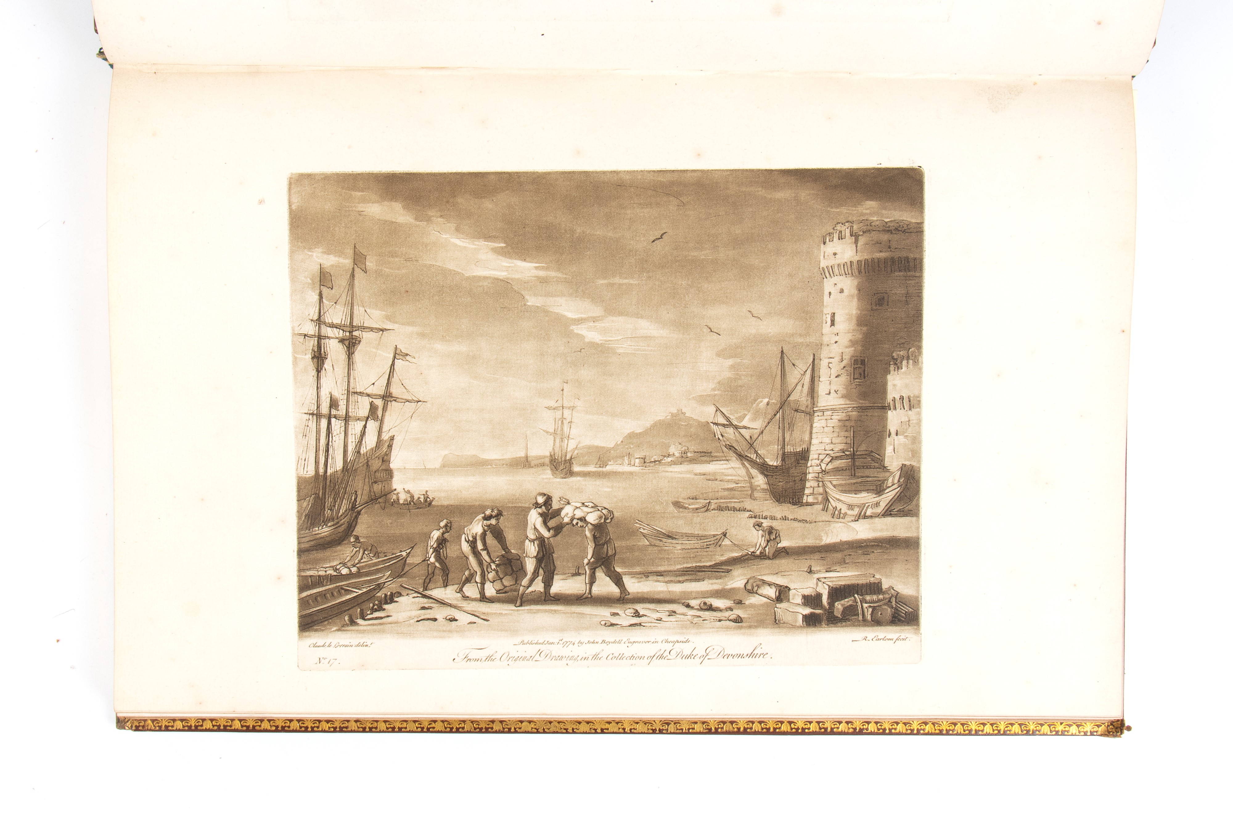 Claude Gellée. Richard Earlom Liber Veritas Or a Collection Of Two Hundred Prints After The Origi...