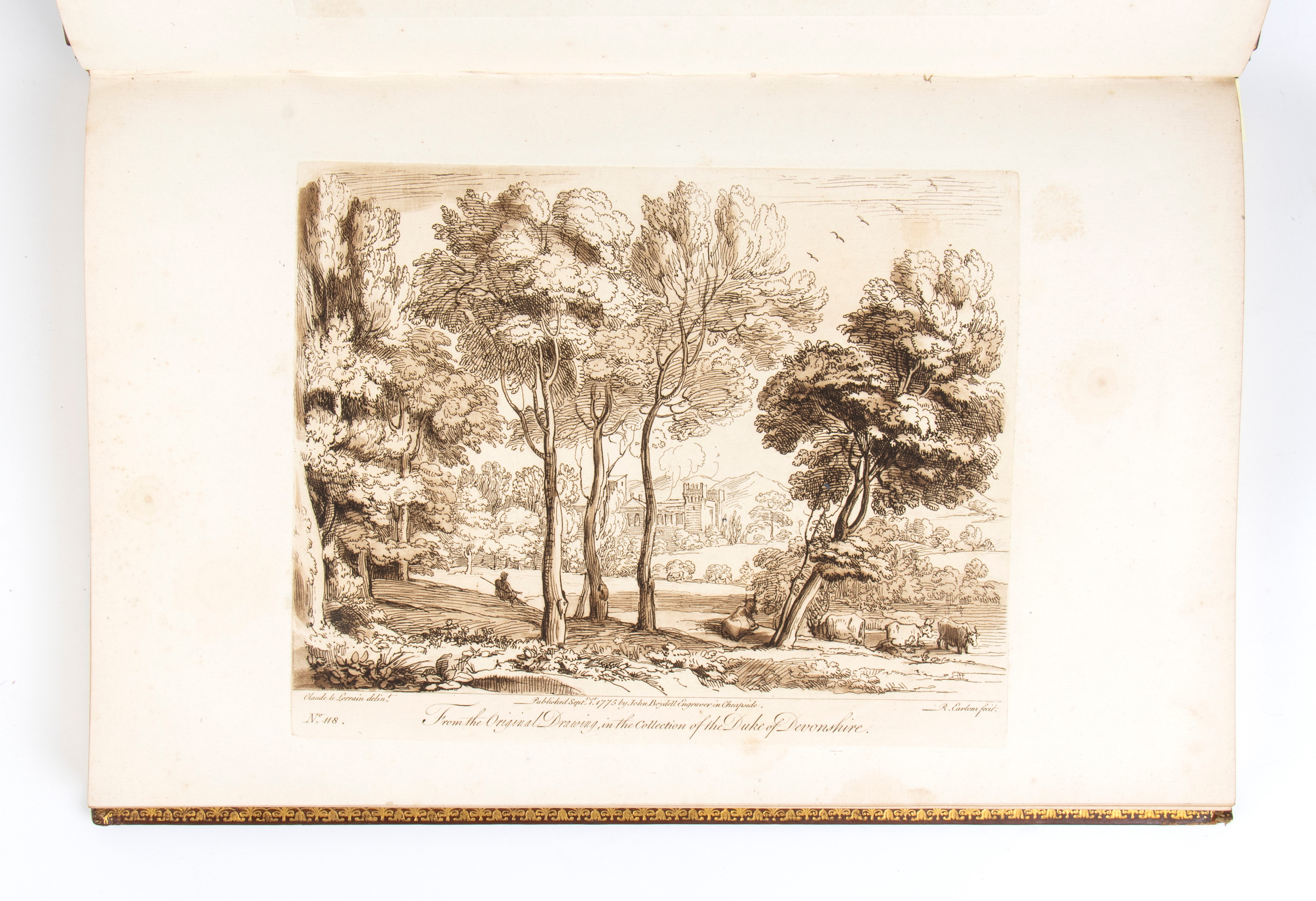 Claude Gellée. Richard Earlom Liber Veritas Or a Collection Of Two Hundred Prints After The Origi...