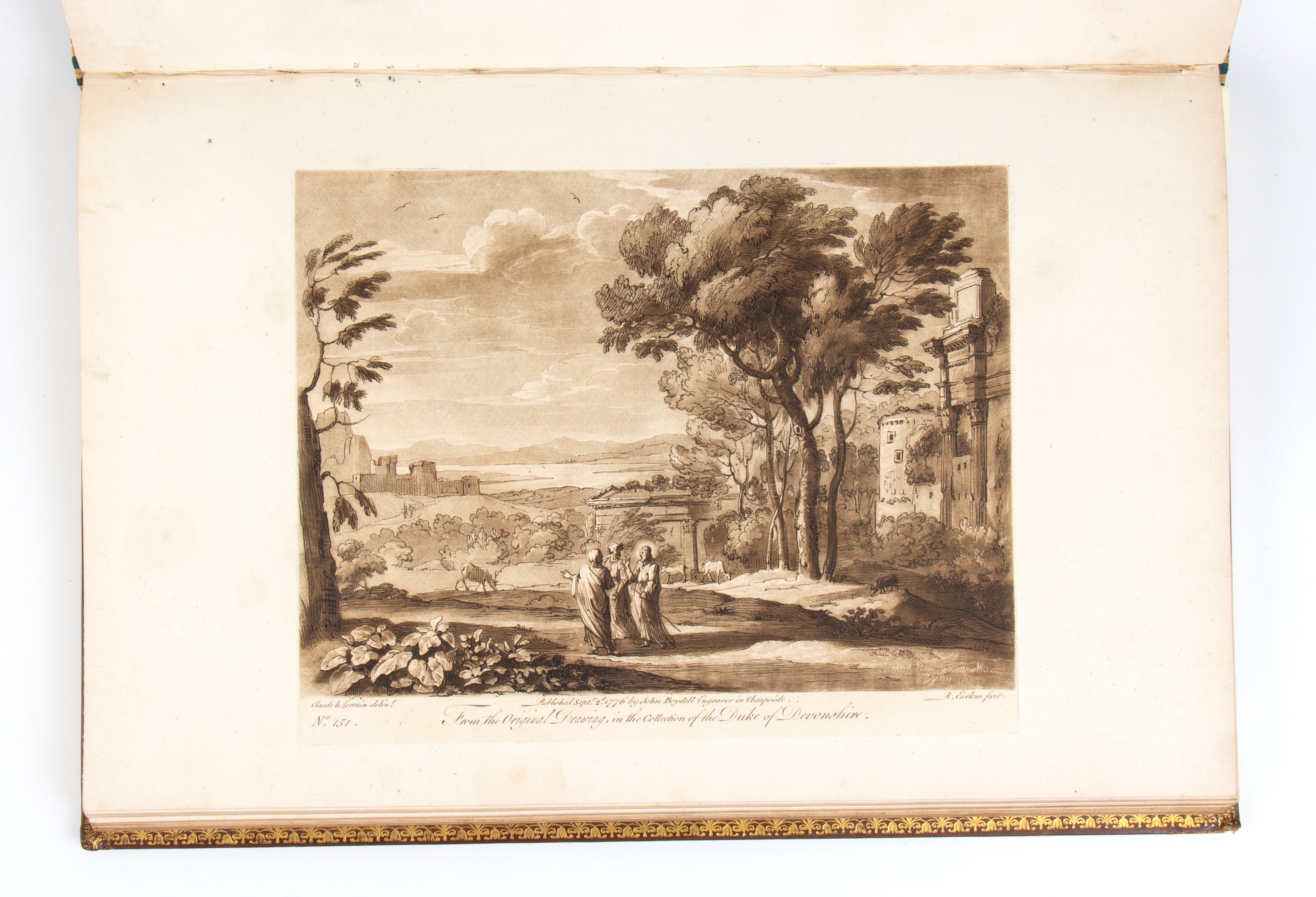 Claude Gellée. Richard Earlom Liber Veritas Or a Collection Of Two Hundred Prints After The Origi...