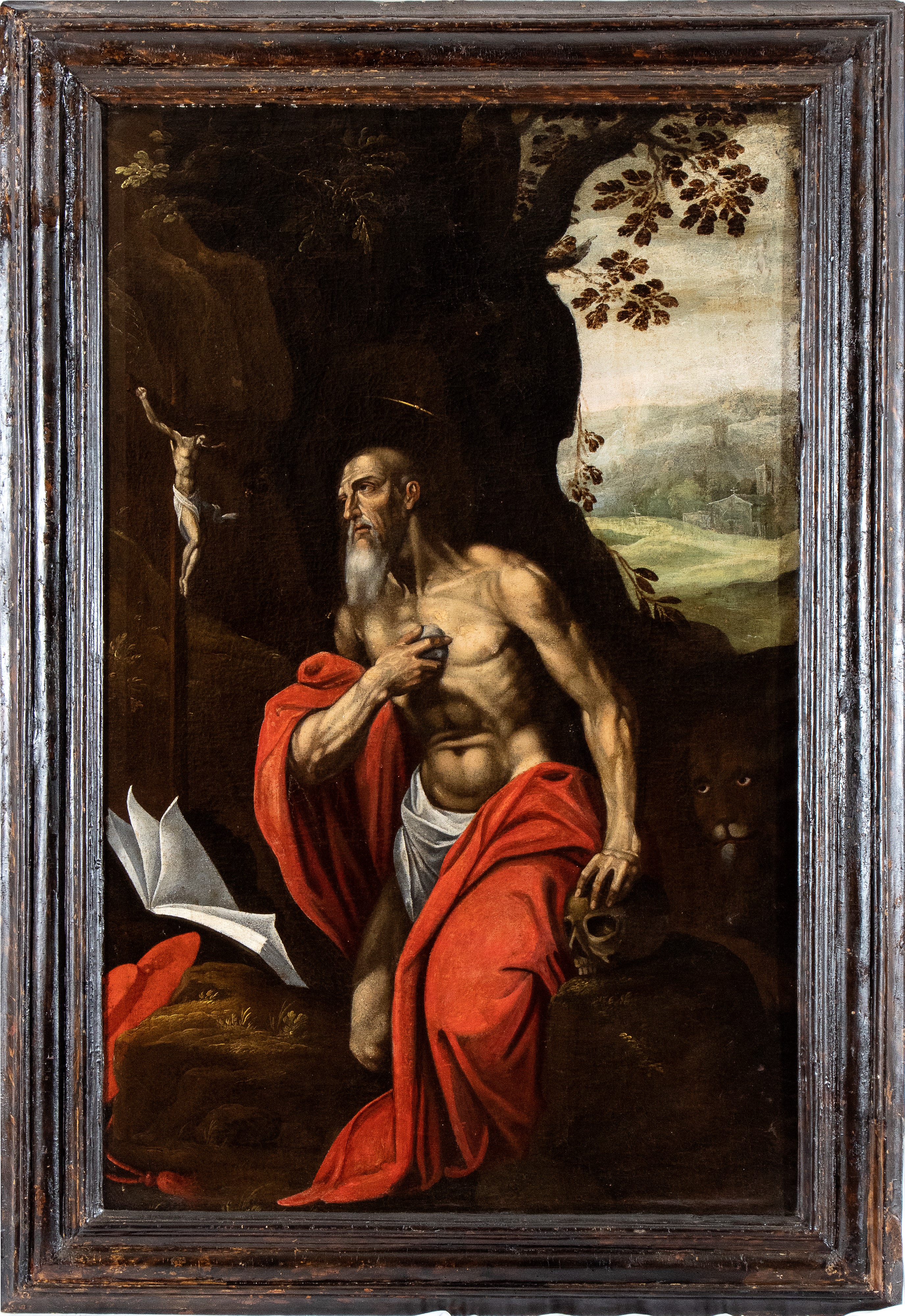 Artista Fiammingo Attivo in Italia, Prima Metà XVII Secolo - San Girolamo Penitente