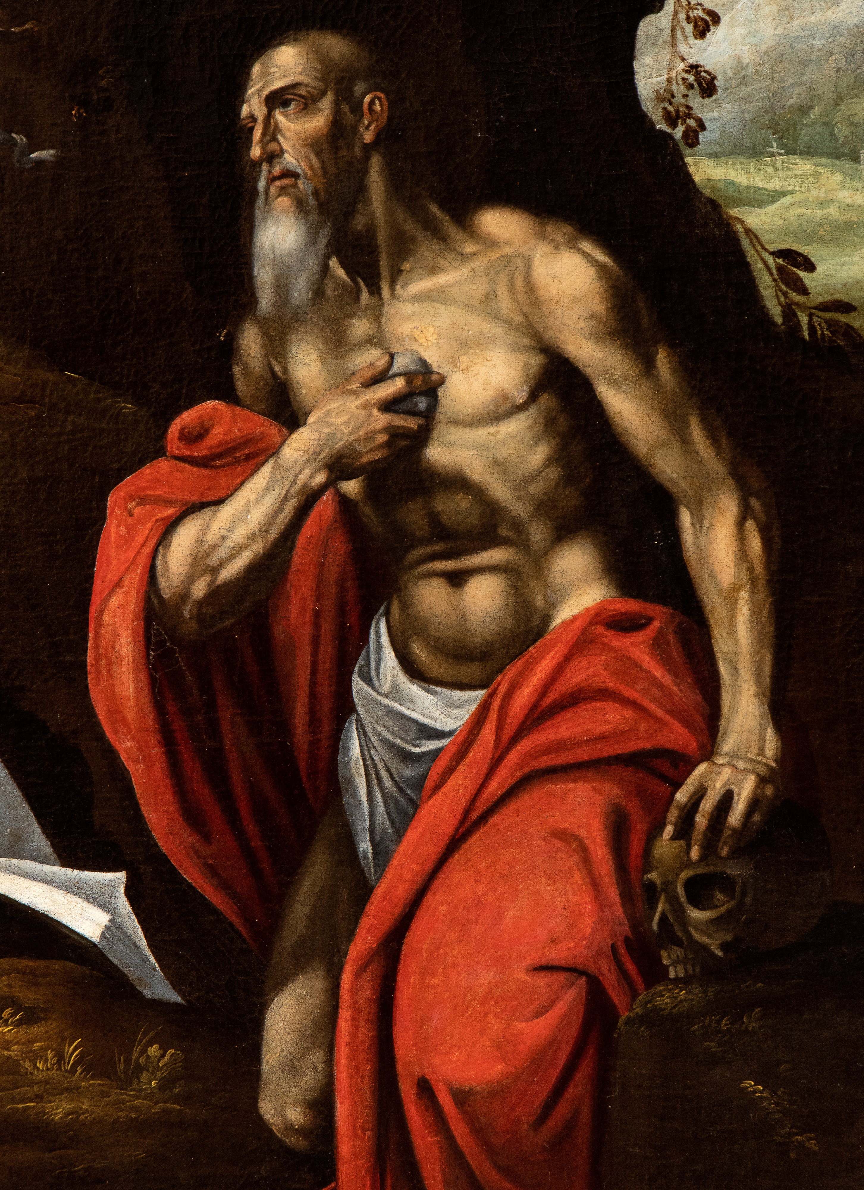Artista Fiammingo Attivo in Italia, Prima Metà XVII Secolo - San Girolamo Penitente