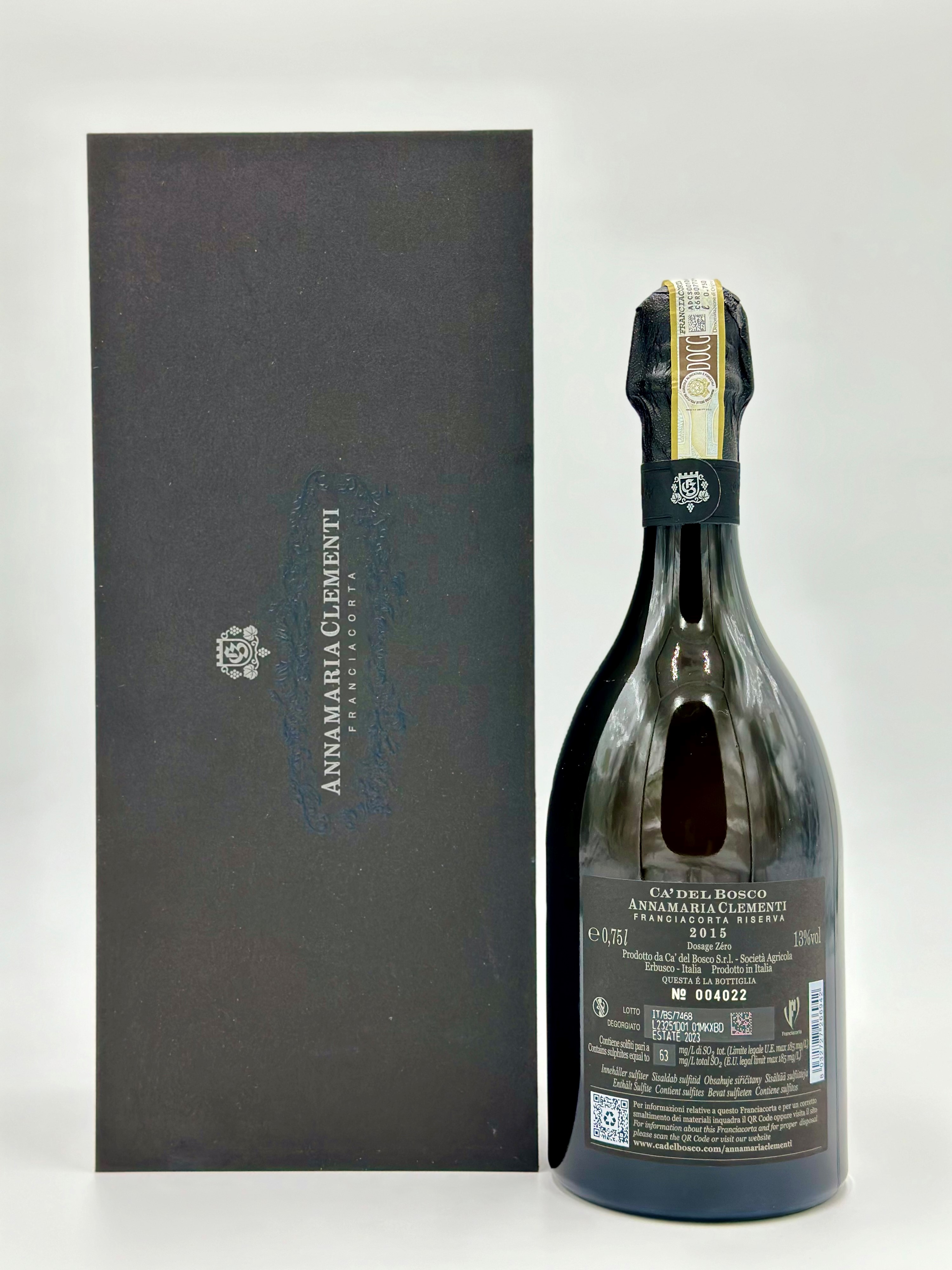 Ca' del Bosco, Annamaria Clementi Franciacorta Riserva 2015