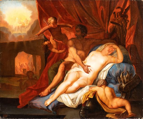 Artista italiano, XVIII secolo - Venus and Mars