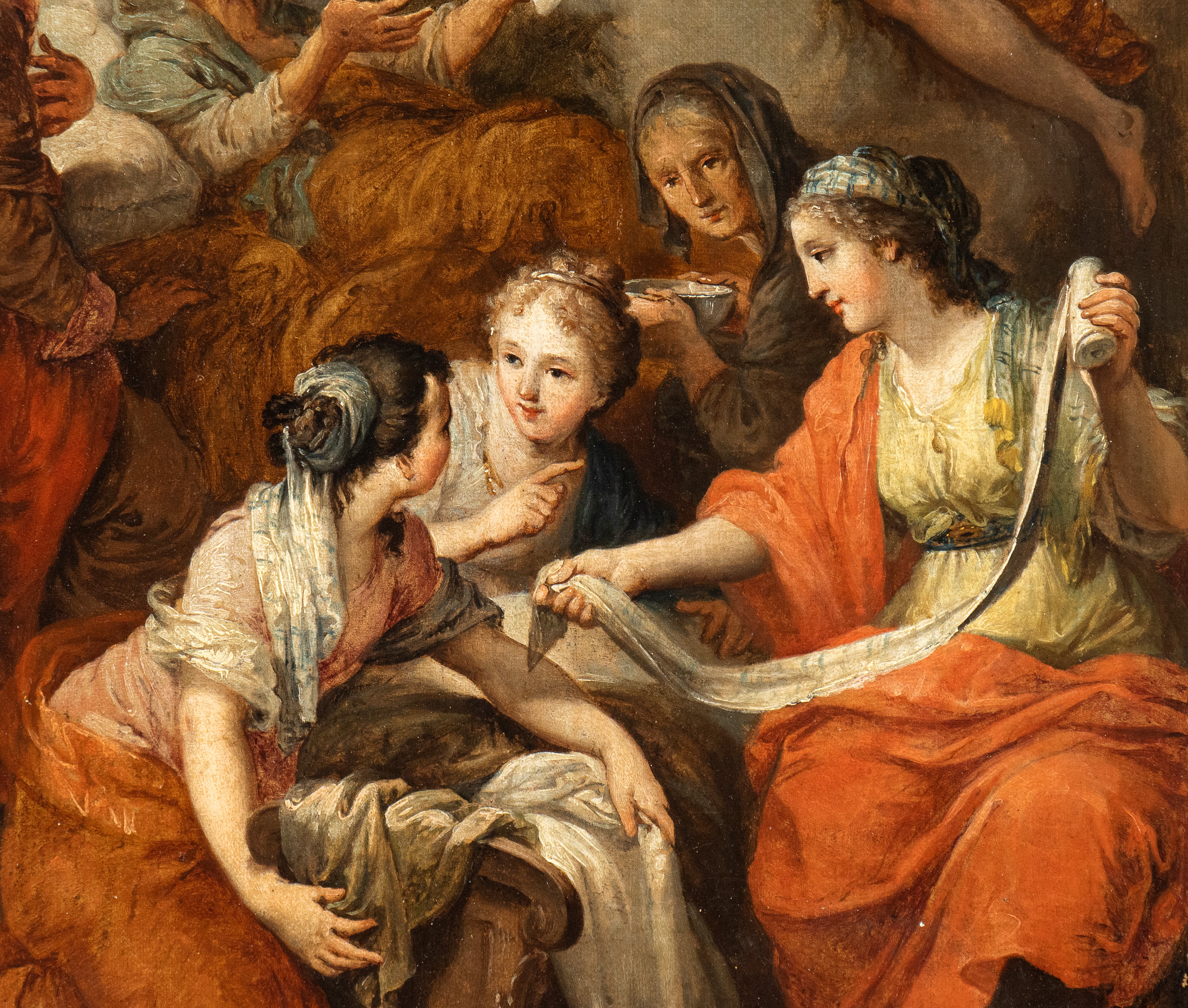 Scuola Romana, XVIII Secolo - La Nascita della Vergine