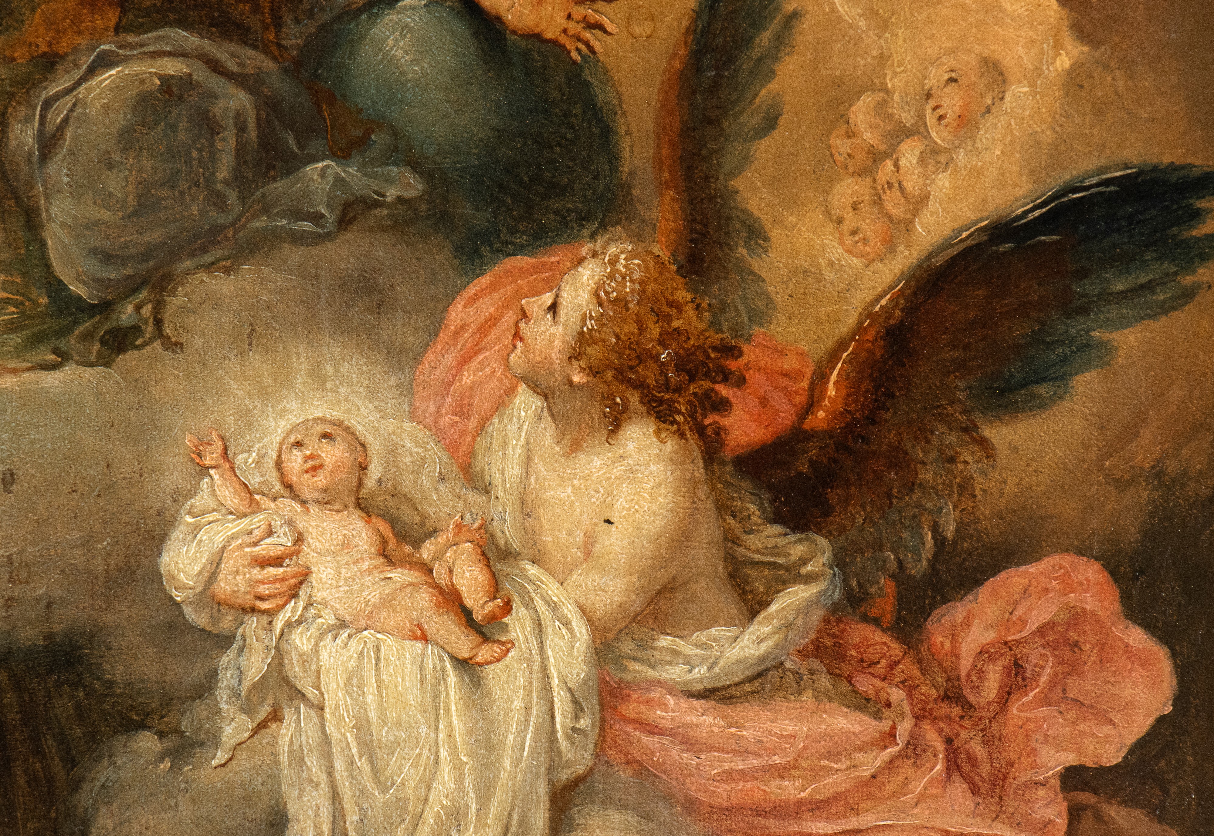 Scuola Romana, XVIII Secolo - La Nascita della Vergine