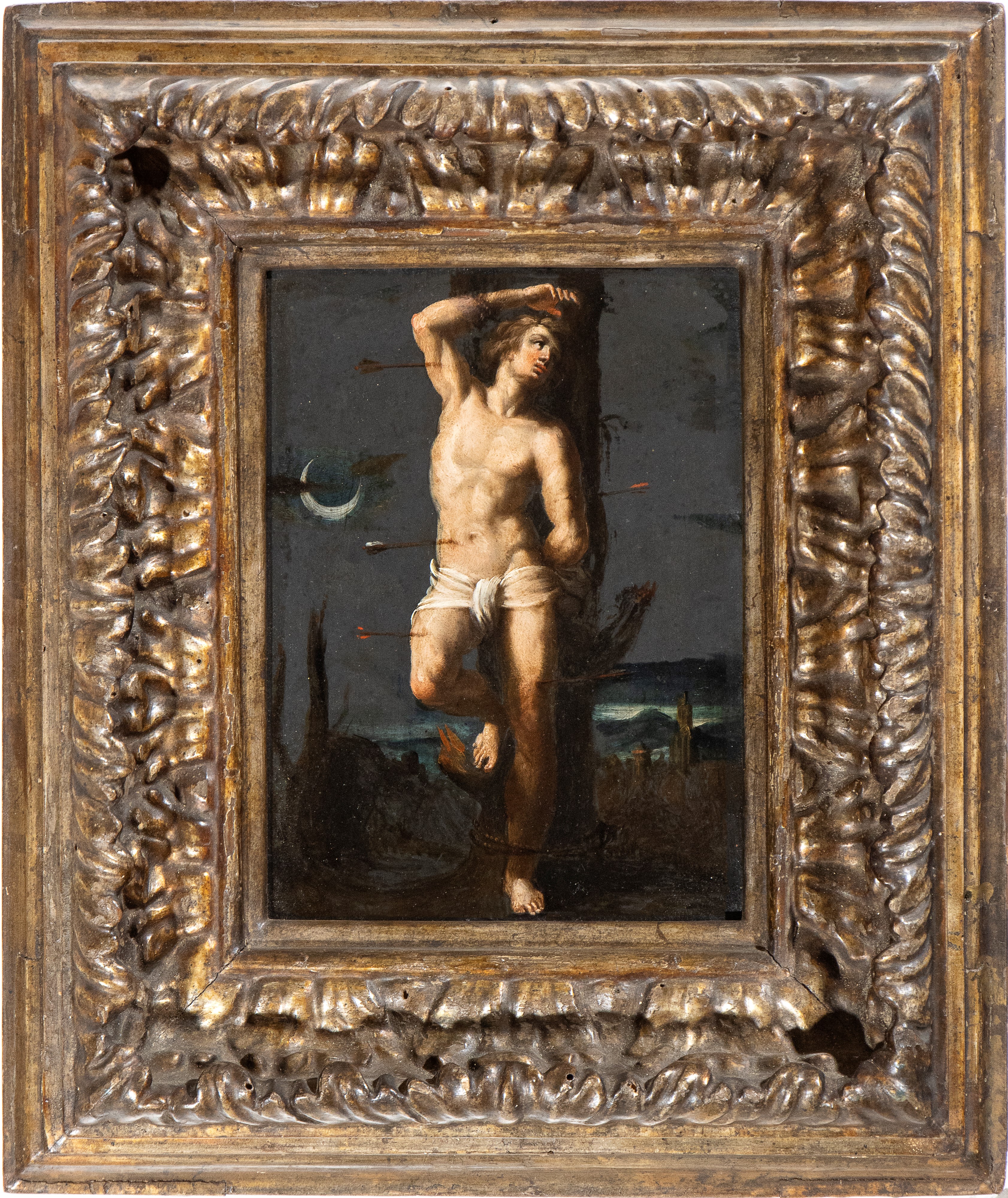 Artista Veneto, Inizio XVII Secolo - Il Martirio di San Sebastiano