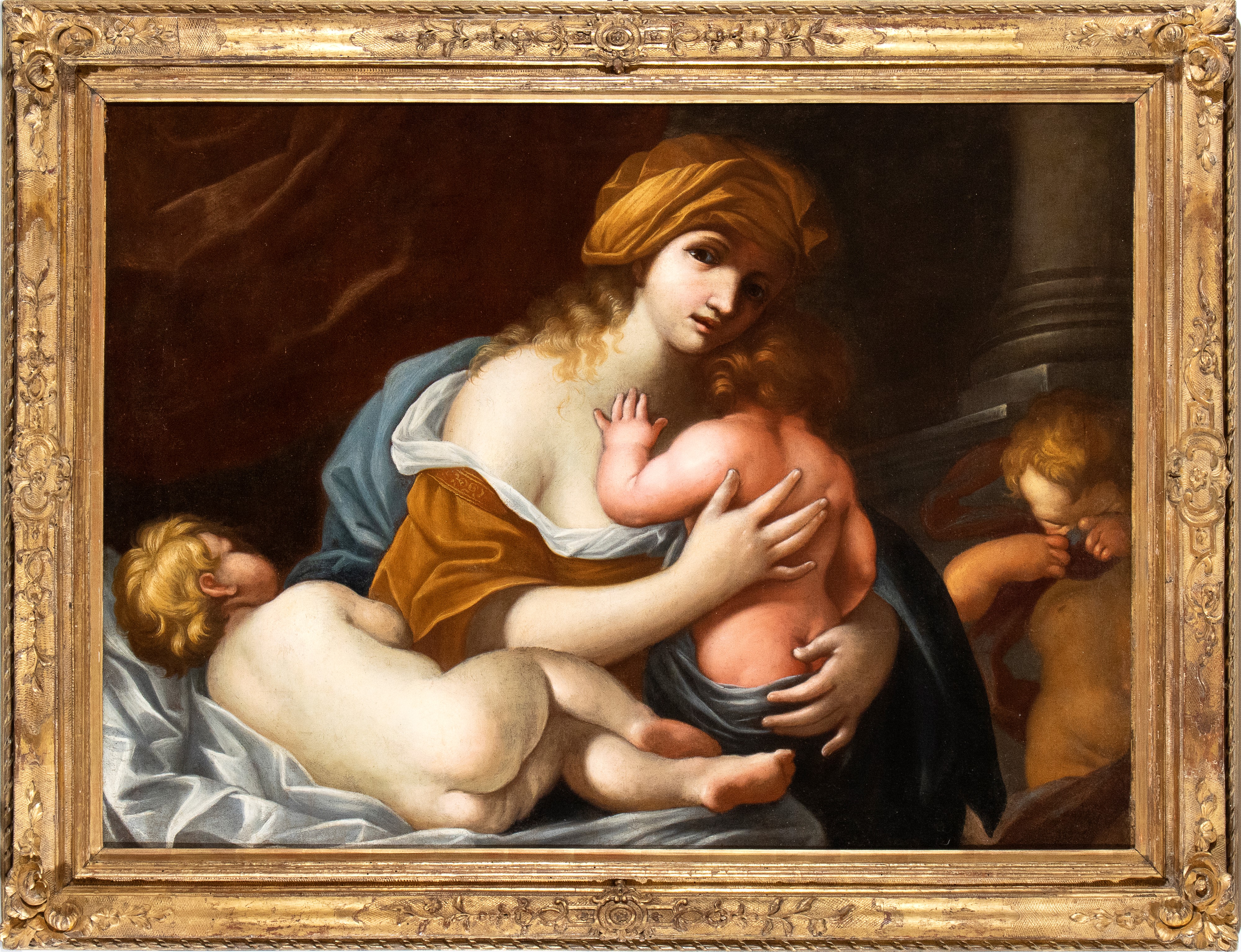 Artista Emiliano, XVII Secolo - Allegoria della Carità