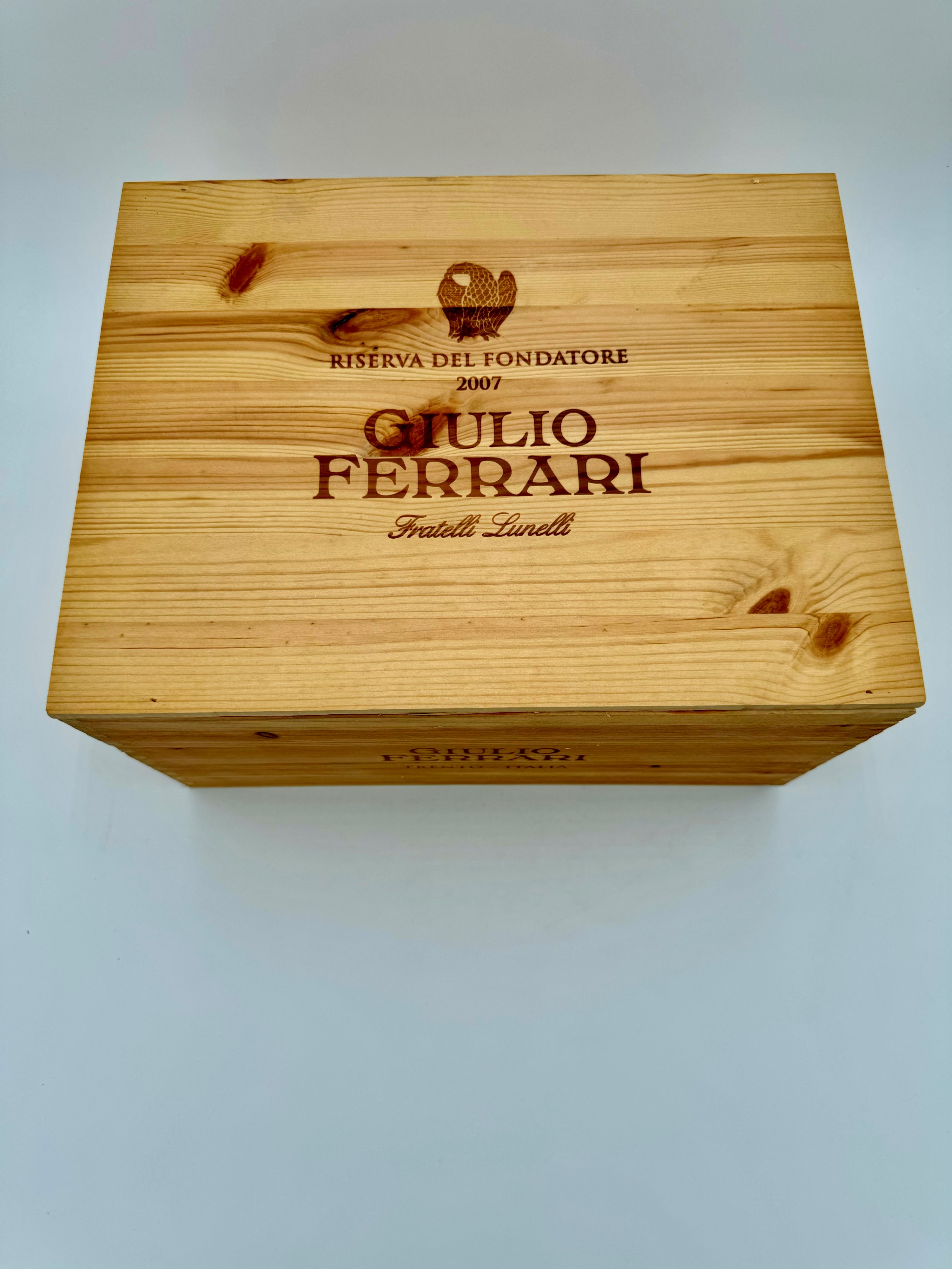 Fratelli Lunelli Ferrari, Giulio Ferrari Riserva del Fondatore Metodo Classico Trentodoc 2007