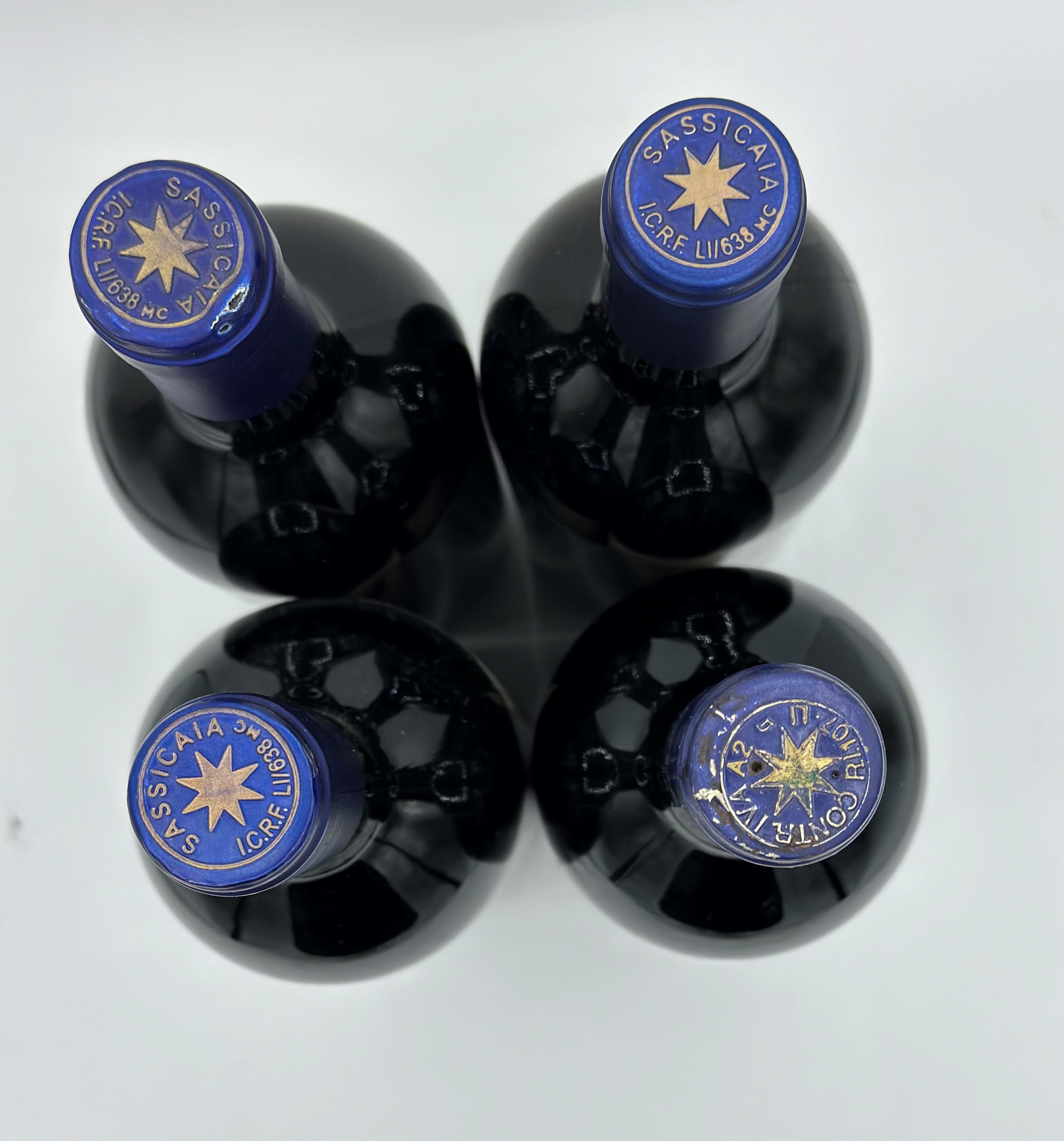 Tenuta San Guido, Sassicaia, 2003-2004-2005-2006