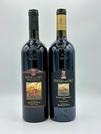 Castello Banfi, Brunello di Montalcino Riserva Poggio All'oro, 2010-2016