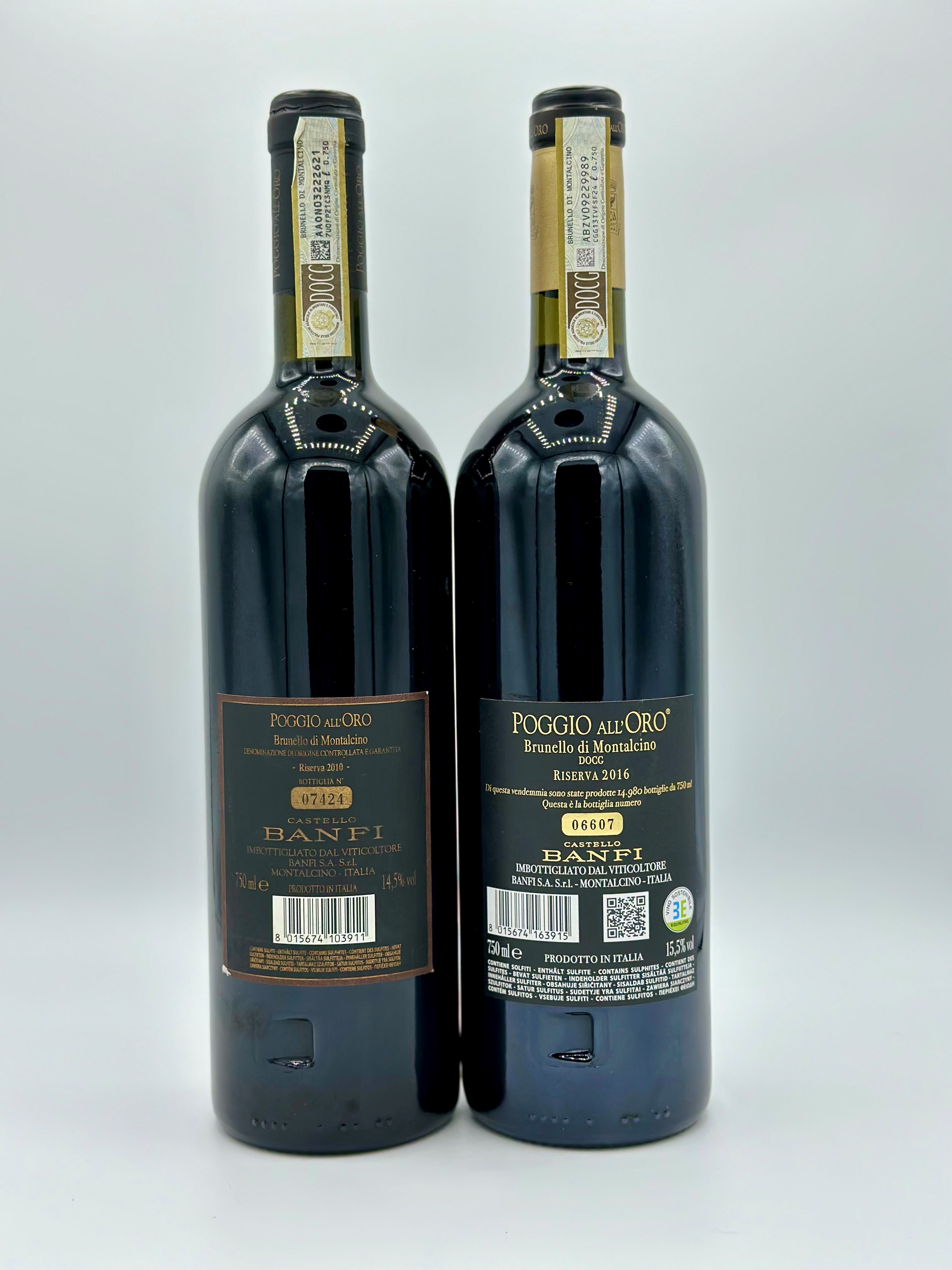 Castello Banfi, Brunello di Montalcino Riserva Poggio All'oro, 2010-2016