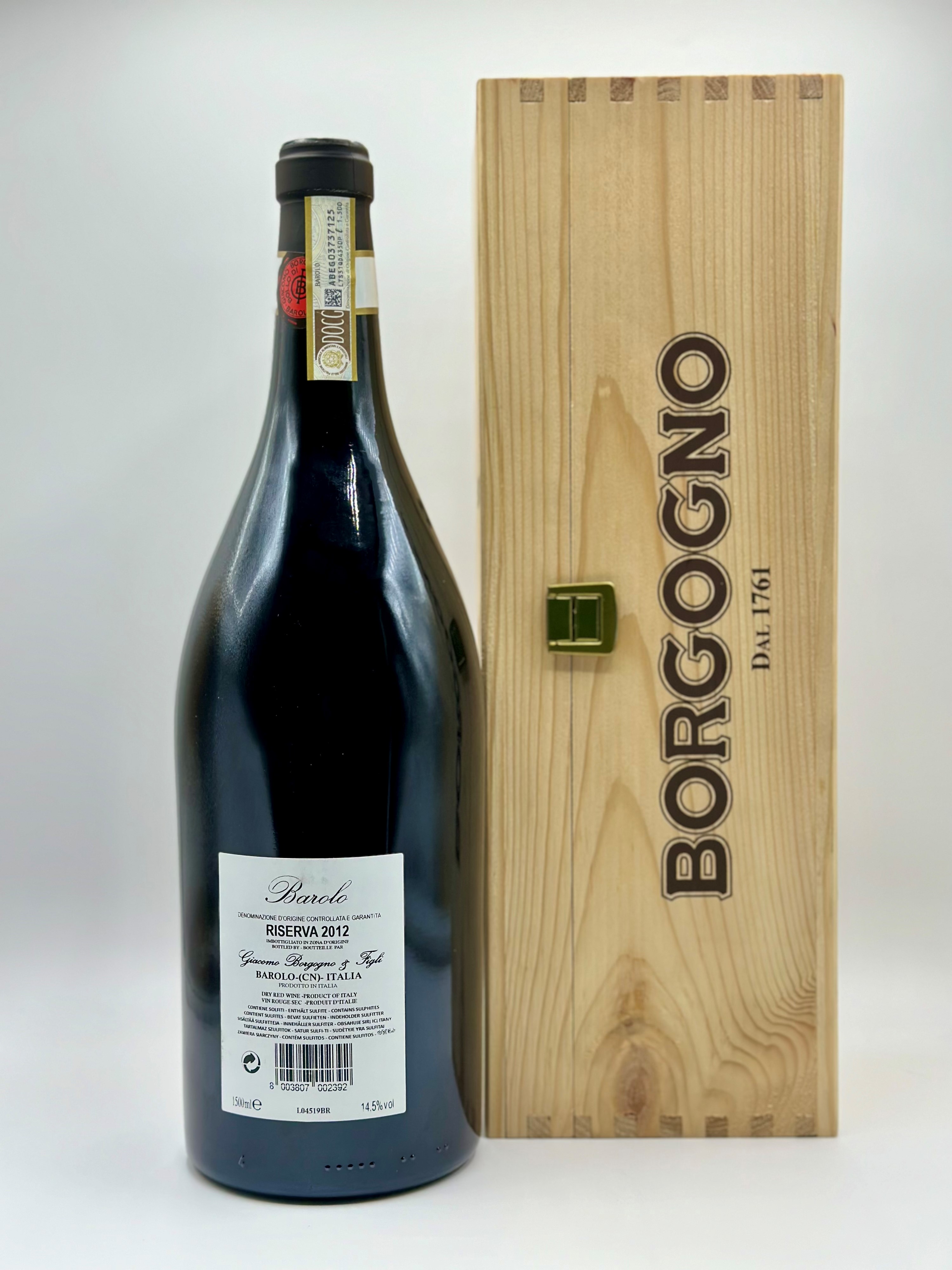 Giacomo Borgogno & Figli, Barolo Riserva, 2012