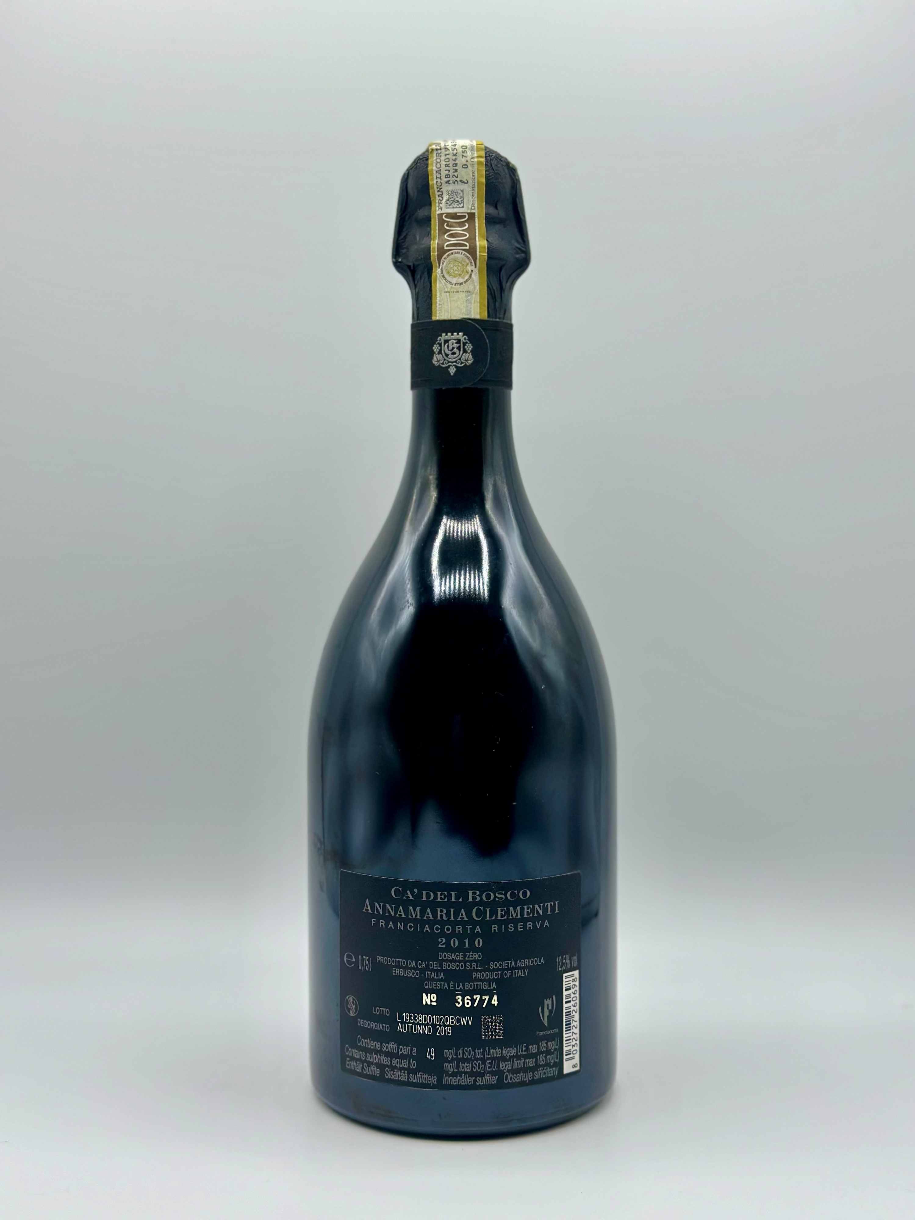Ca' del Bosco, Annamaria Clementi Franciacorta Riserva 2010