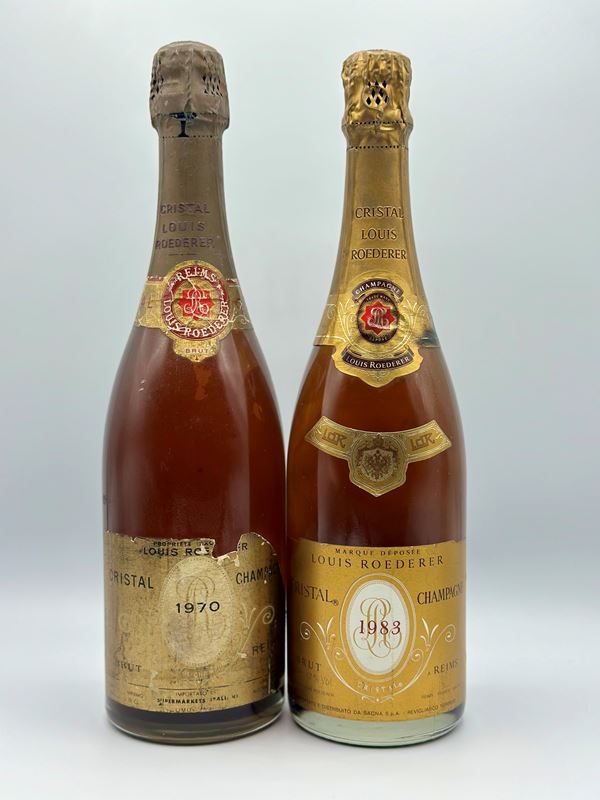 Louis Roederer, Cristal Brut 1970 - Cristal Brut 1983
