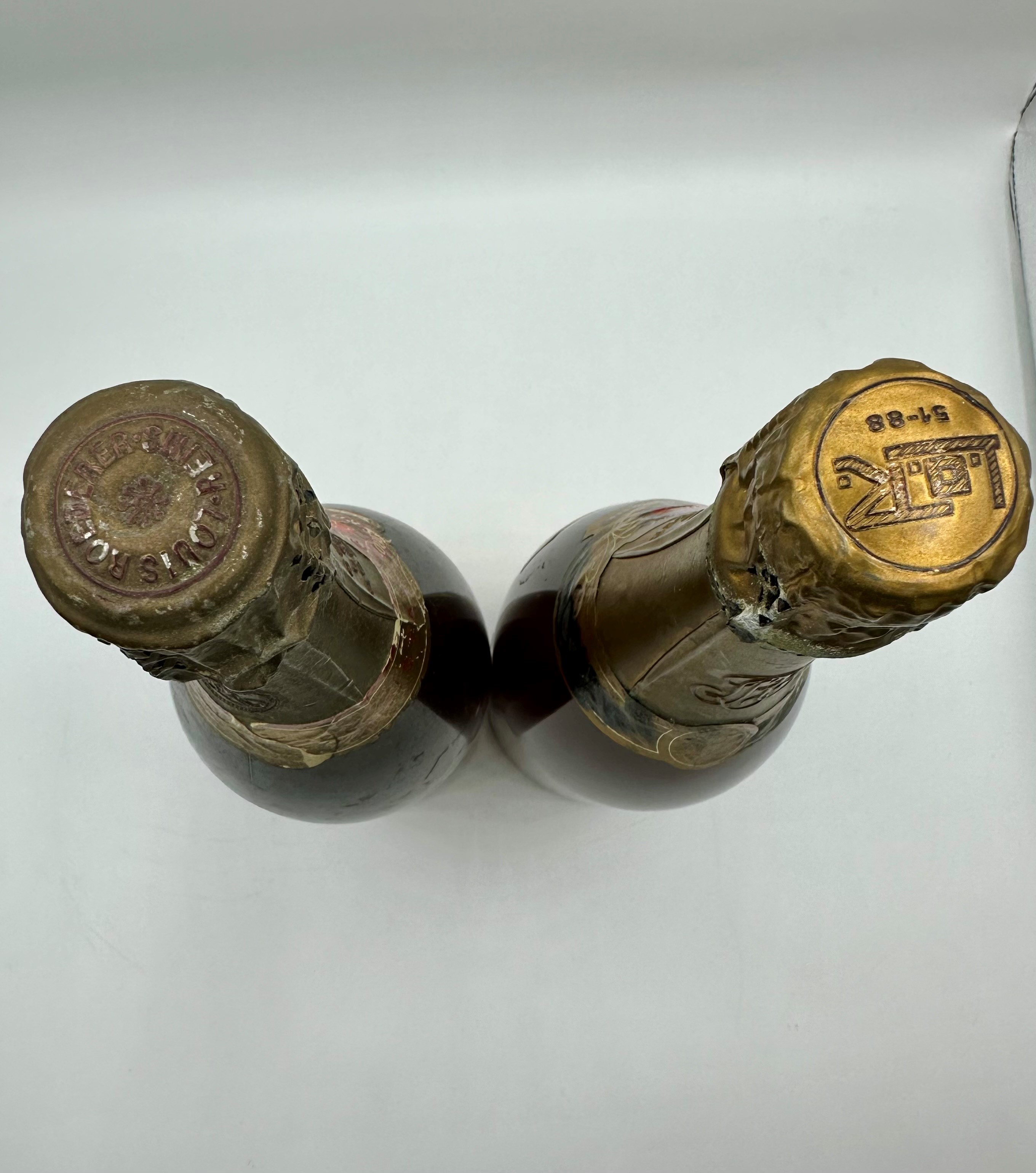 Louis Roederer, Cristal Brut 1970 - Cristal Brut 1983