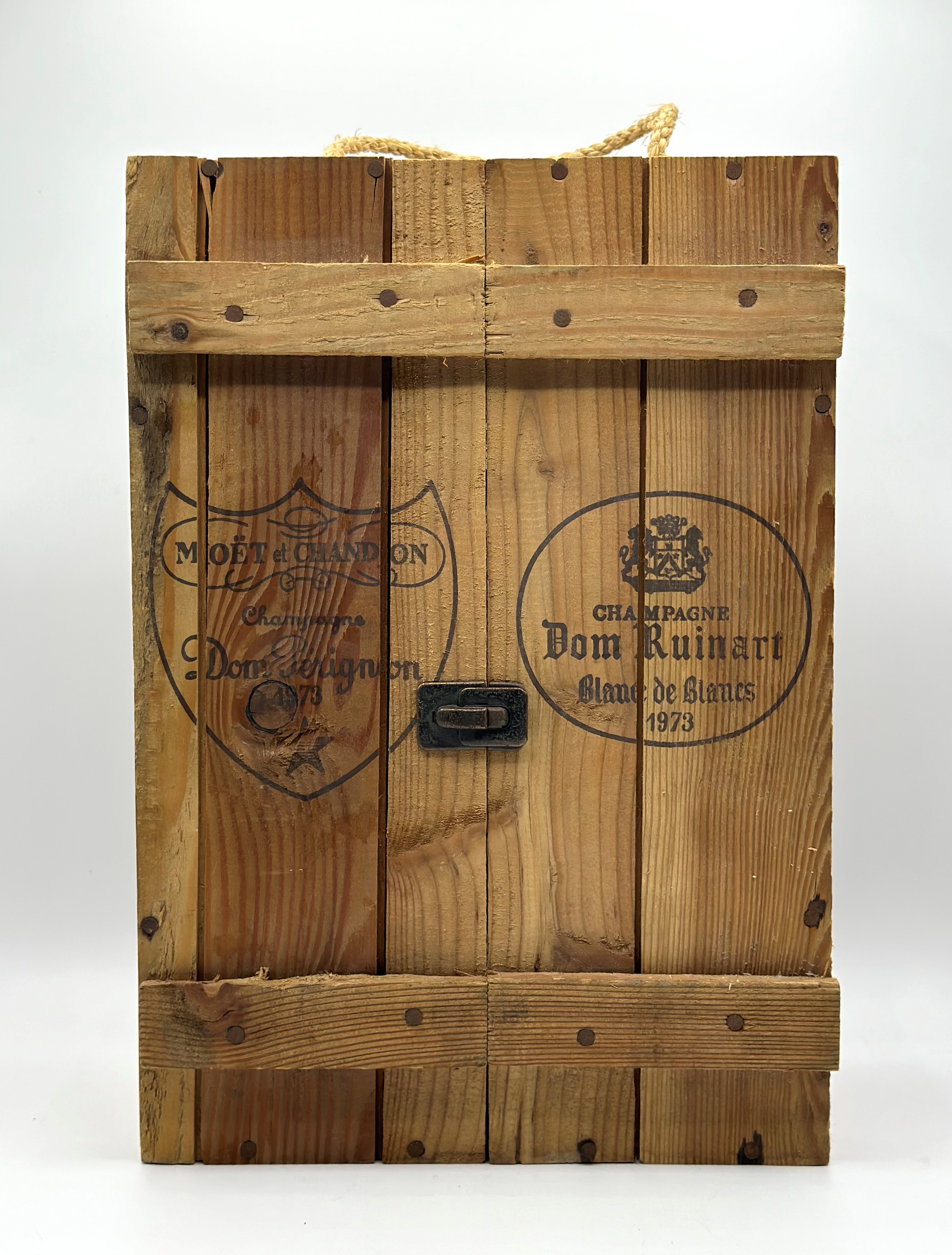 Moët & Chandon, Dom Pérignon Brut Vintage 1973 - Dom Ruinart Blanc De Blancs Brut 1973