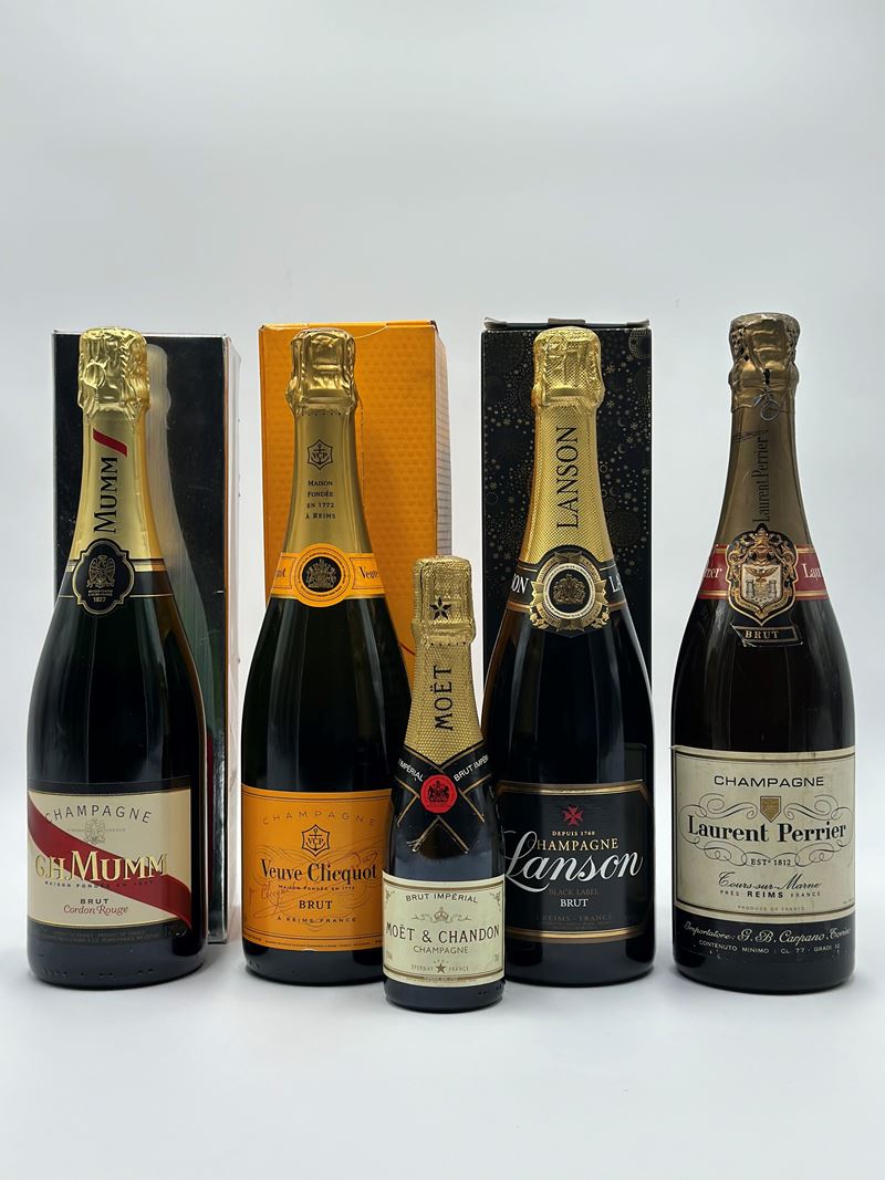 G.h.mumm, Veuve Cliquot, Moët & Chandon, Lanson, Laurent Perrier