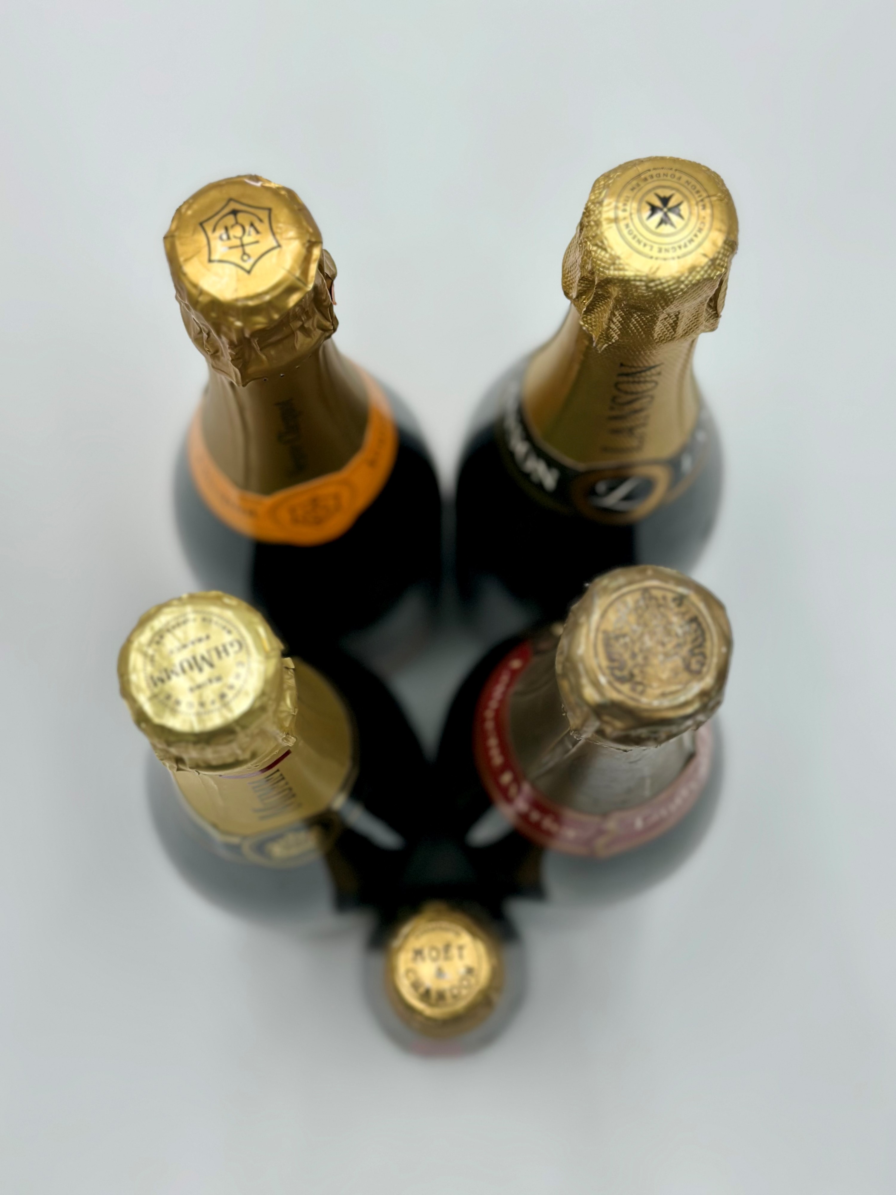G.h.mumm, Veuve Cliquot, Moët & Chandon, Lanson, Laurent Perrier