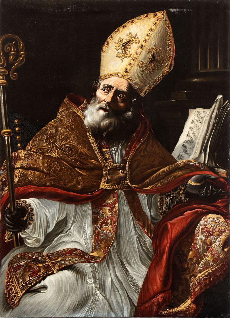 Mattia Preti - Sant'ambrogio Vescovo