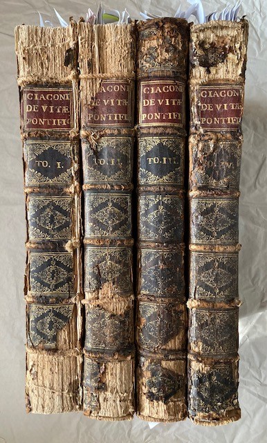 Ciacconio (chacón), Alfonso (1540-1599). Vitae, Et Res Gestae Pontificum Romanorum Et S.r.e. Card...