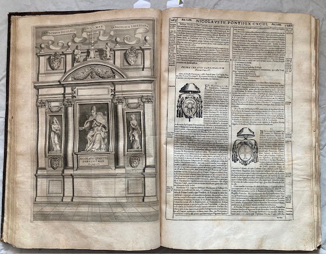 Ciacconio (chacón), Alfonso (1540-1599). Vitae, Et Res Gestae Pontificum Romanorum Et S.r.e. Card...