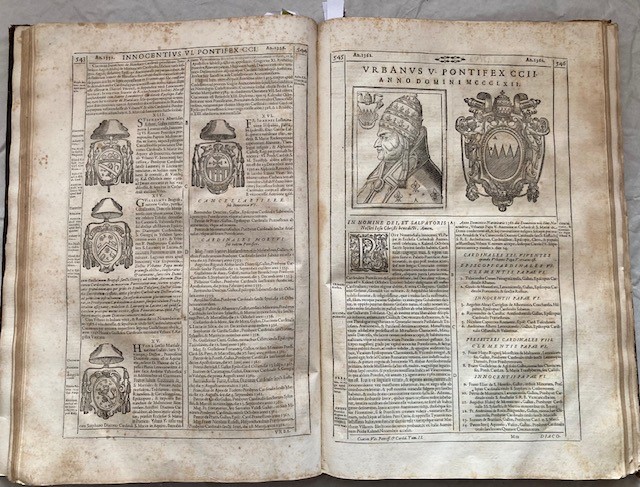 Ciacconio (chacón), Alfonso (1540-1599). Vitae, Et Res Gestae Pontificum Romanorum Et S.r.e. Card...