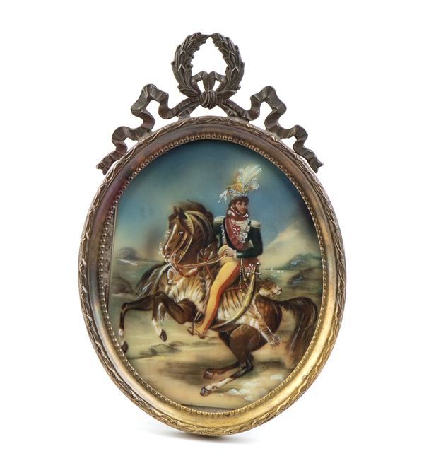 Oval miniature by Gioacchino Murat