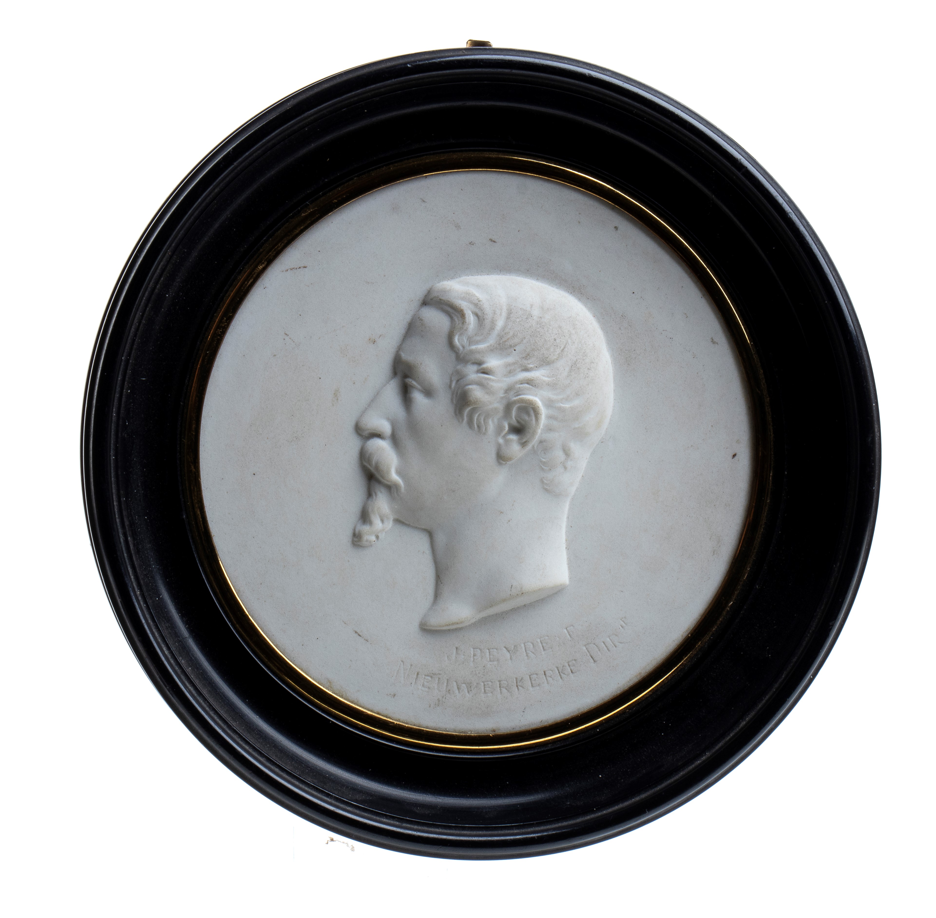 Coppia di Miniature Raffiguranti Napoleone III e L’imperatrice Eugenia,