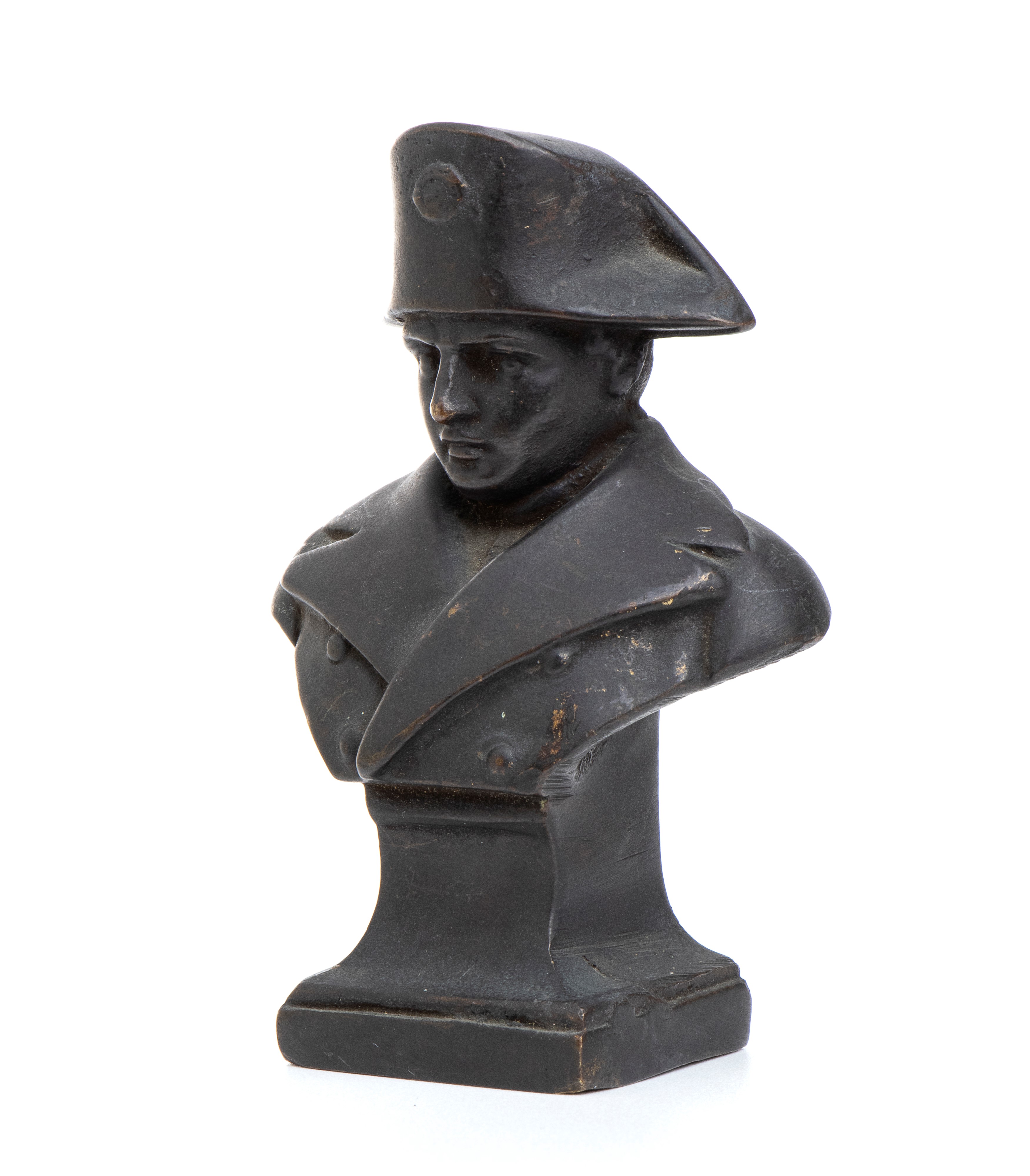 Piccolo Busto in Bronzo di Napoleone (maiuscolo)