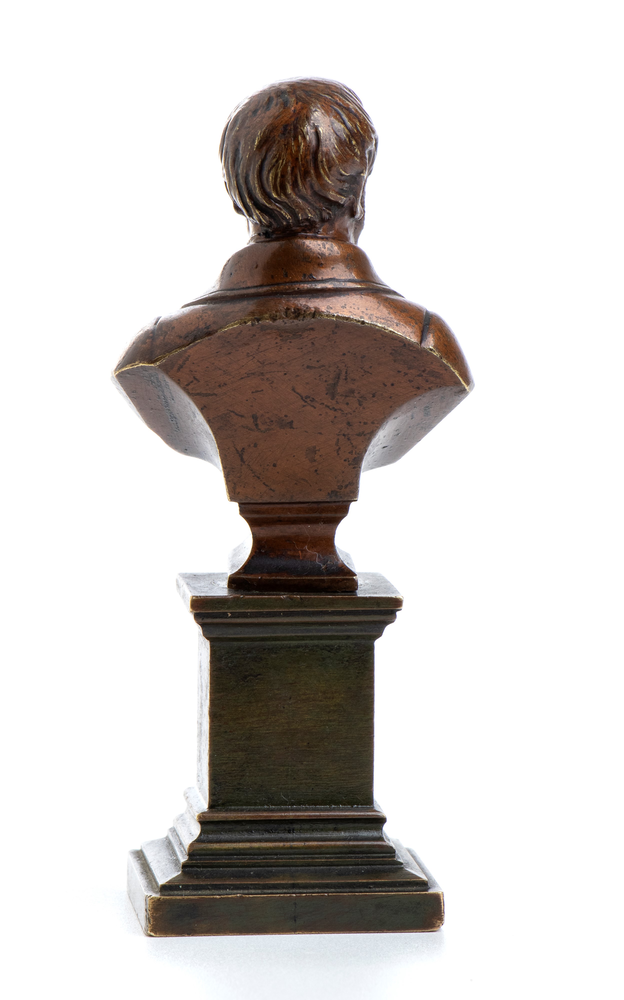 Piccolo Busto in Bronzo di Camillo Benso Conte di Cavour