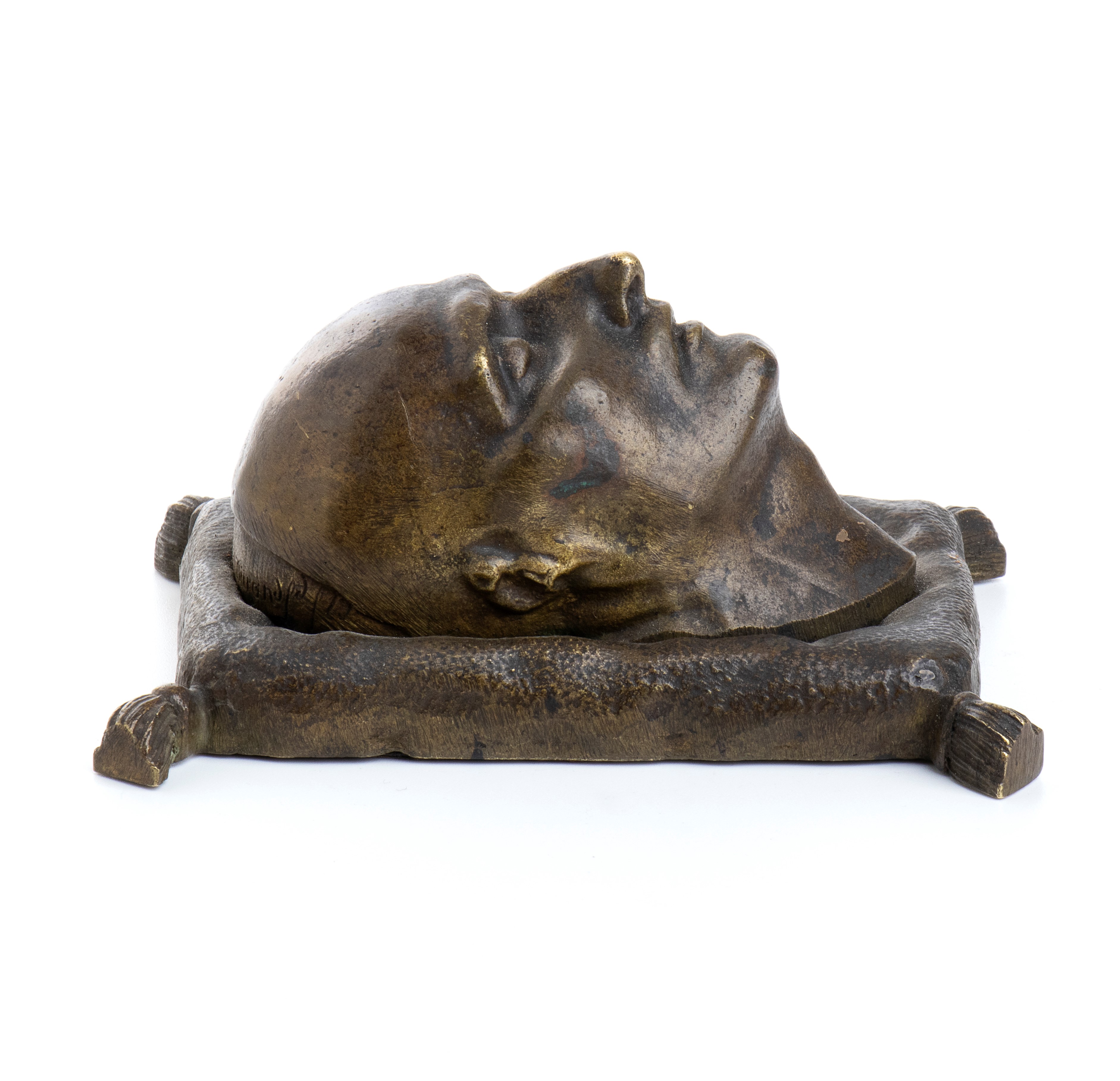 Maschera Funebre di Napoleone in Bronzo